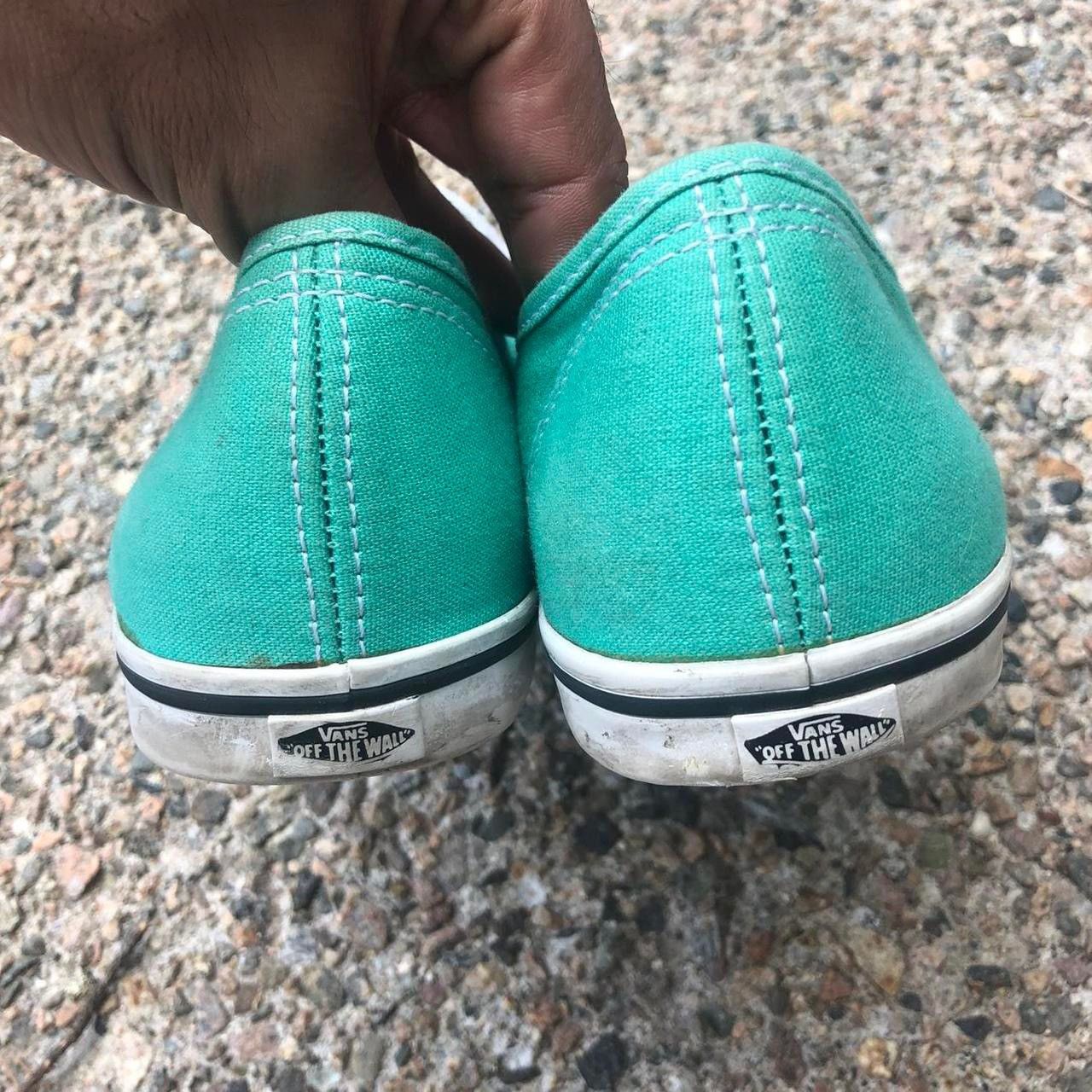 Vans Vans Authentic Shoe aqua green Skater Men’s 7.5 women’s 9 Size US 7.5 / EU 40-41 - 3 Thumbnail