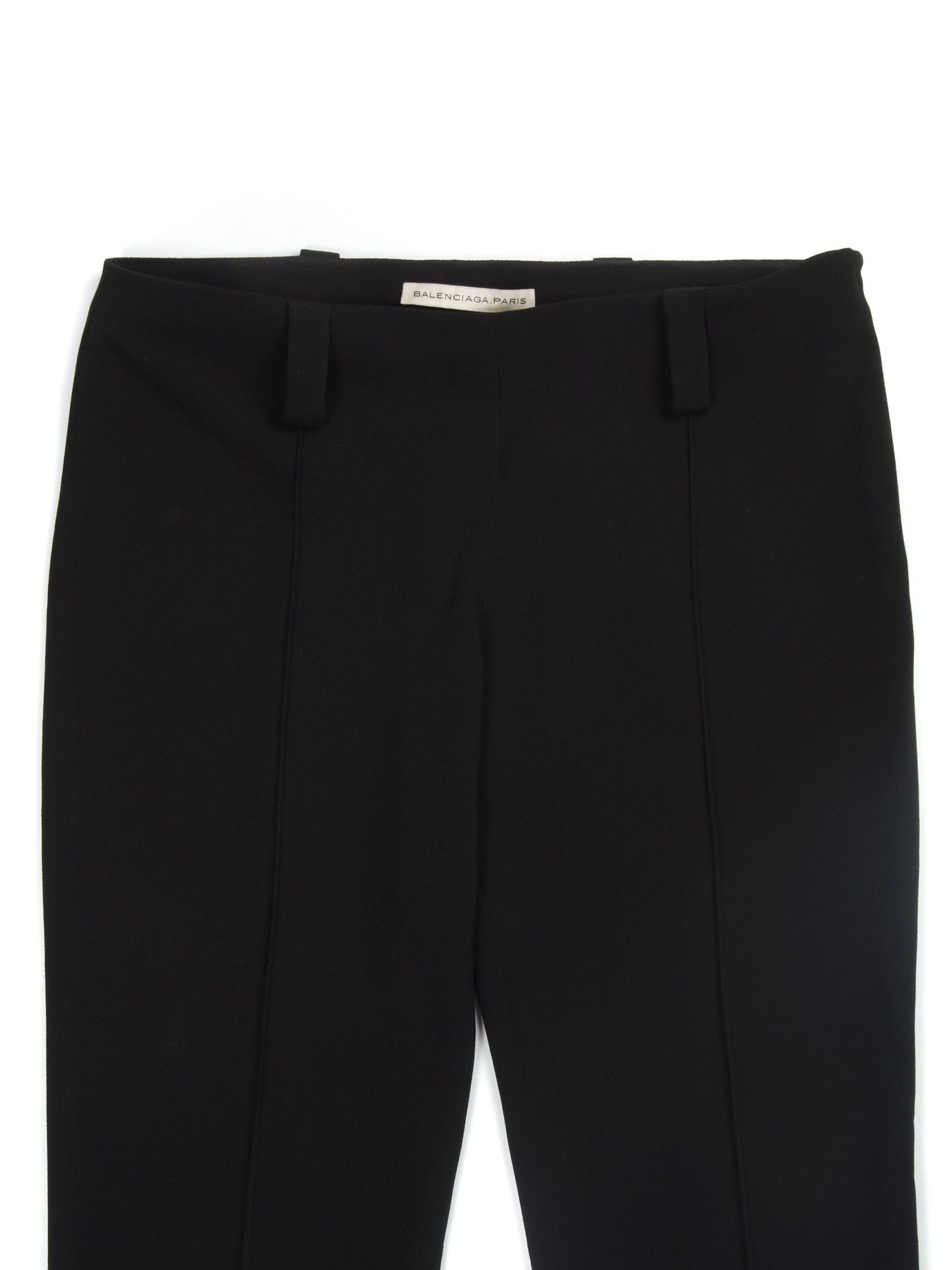 Balenciaga Womens Balenciaga Cigarette Fit Dress Solid Trousers Size 27" / US 4 / IT 40 - 2 Thumbnail