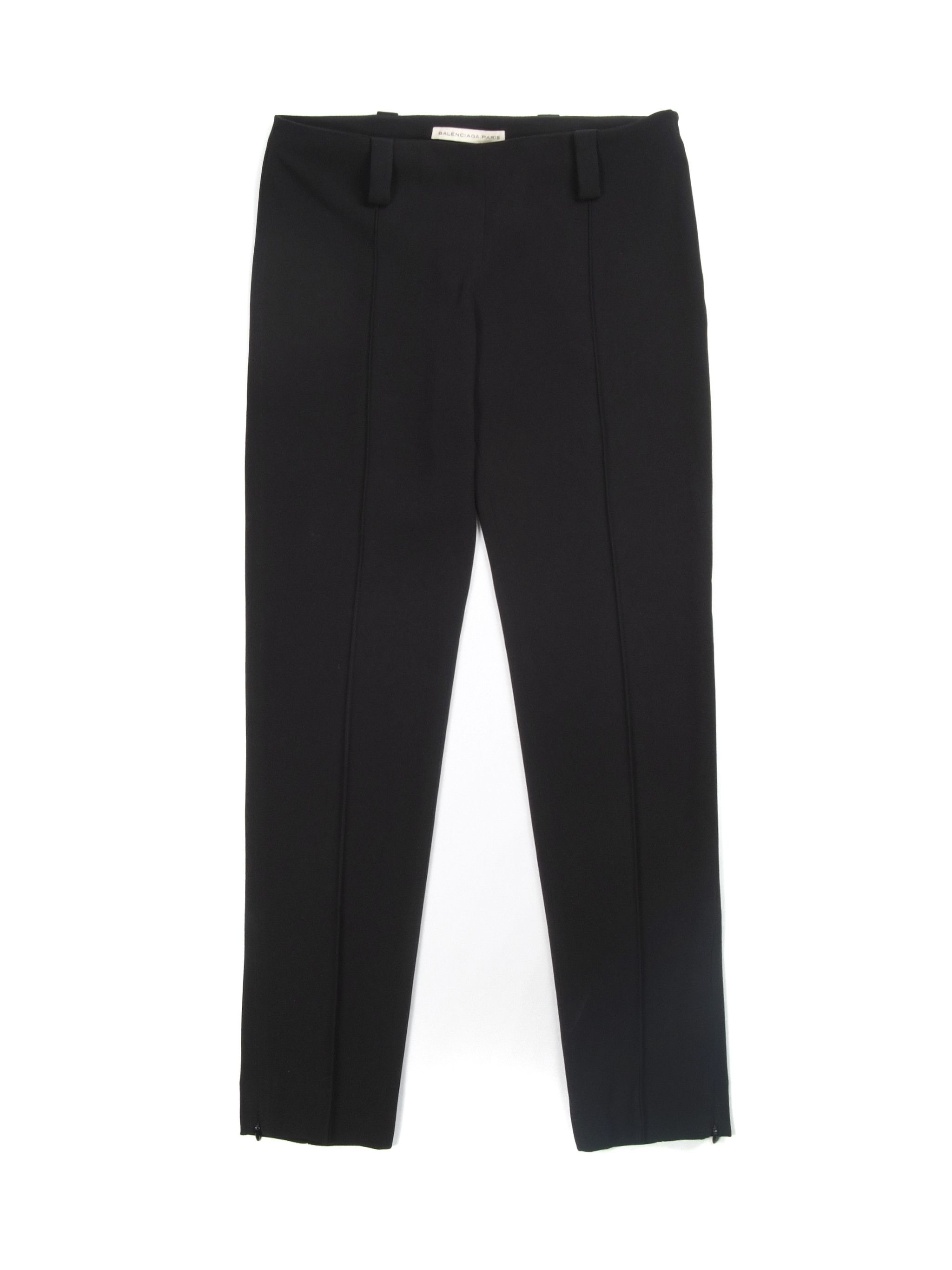 Balenciaga Womens Balenciaga Cigarette Fit Dress Solid Trousers Size 27" / US 4 / IT 40 - 1 Thumbnail