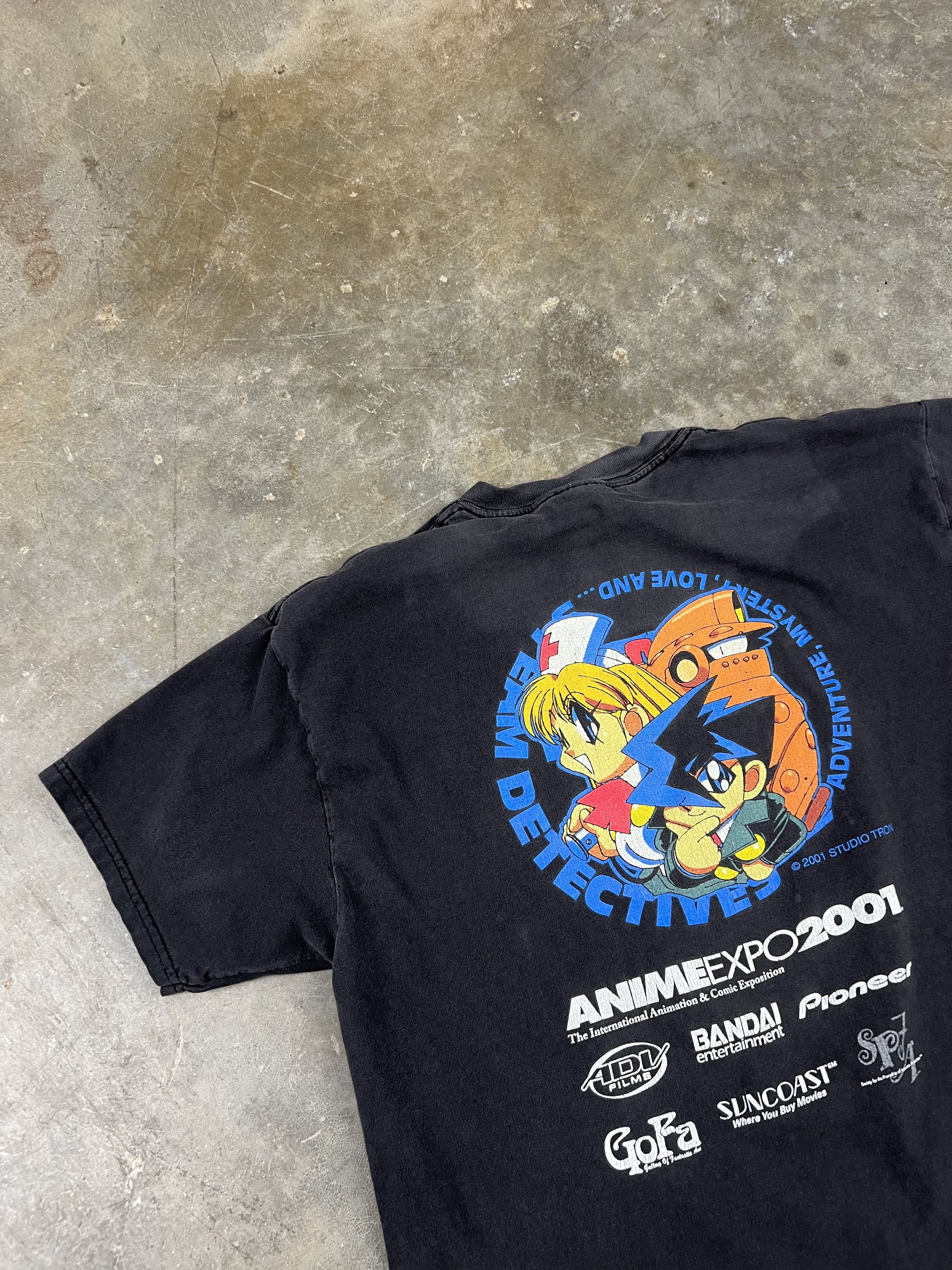 Vintage Vintage 2001 Anime Expo Convention Tee Large 🧊🥣❄️ Size US L / EU 52-54 / 3 - 2 Thumbnail