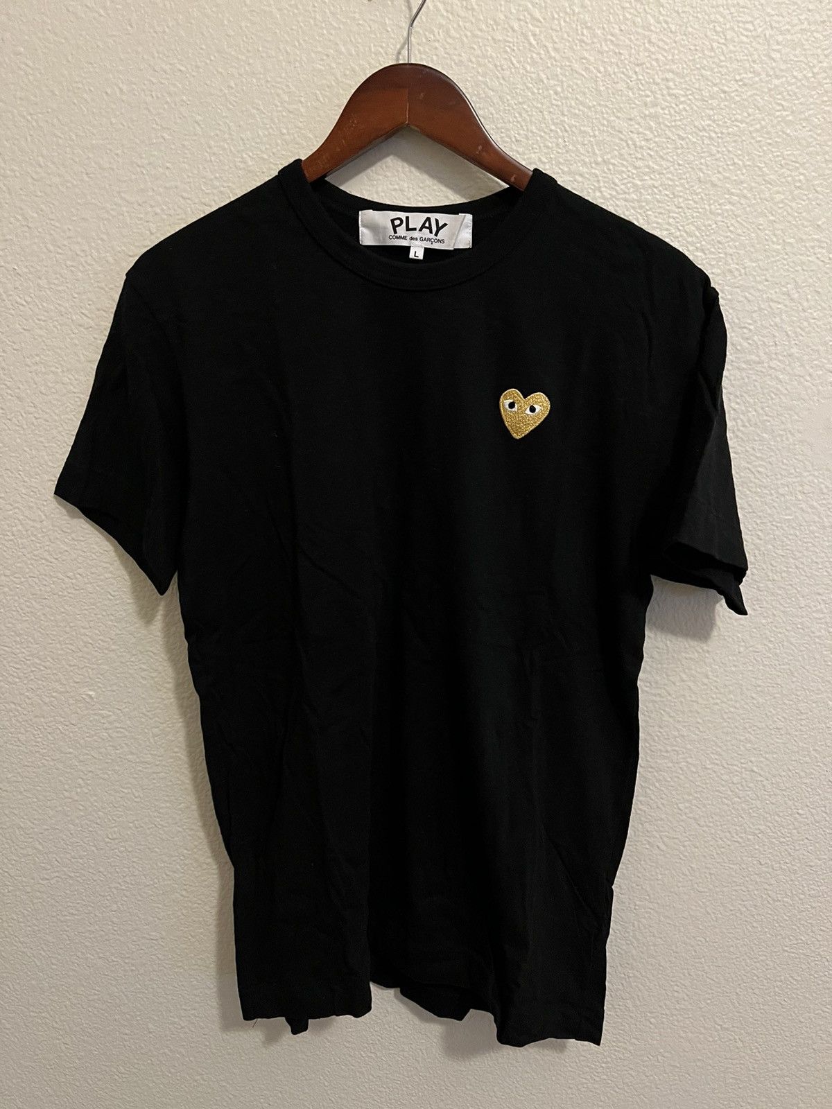 Comme des Garcons Comme des Garcons PLAY Heart Tee Size US L / EU 52-54 / 3 - 1 Thumbnail