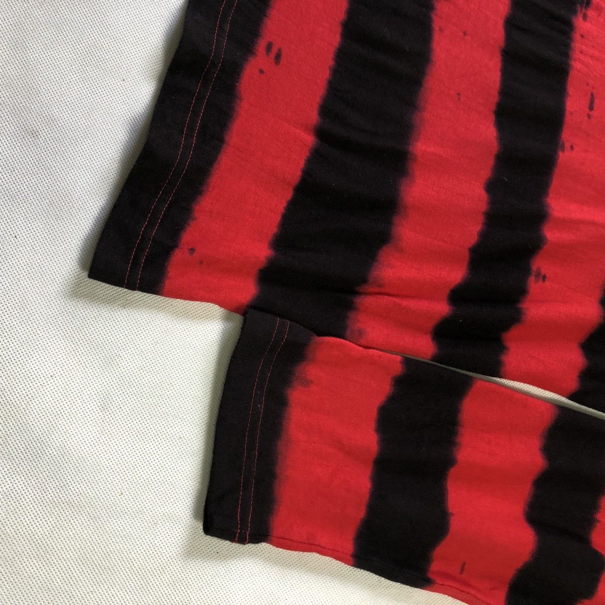 Japanese Brand Smiley Joker Face Tie Dye Stripes Mob Squad Shirt Size US M / EU 48-50 / 2 - 5 Thumbnail