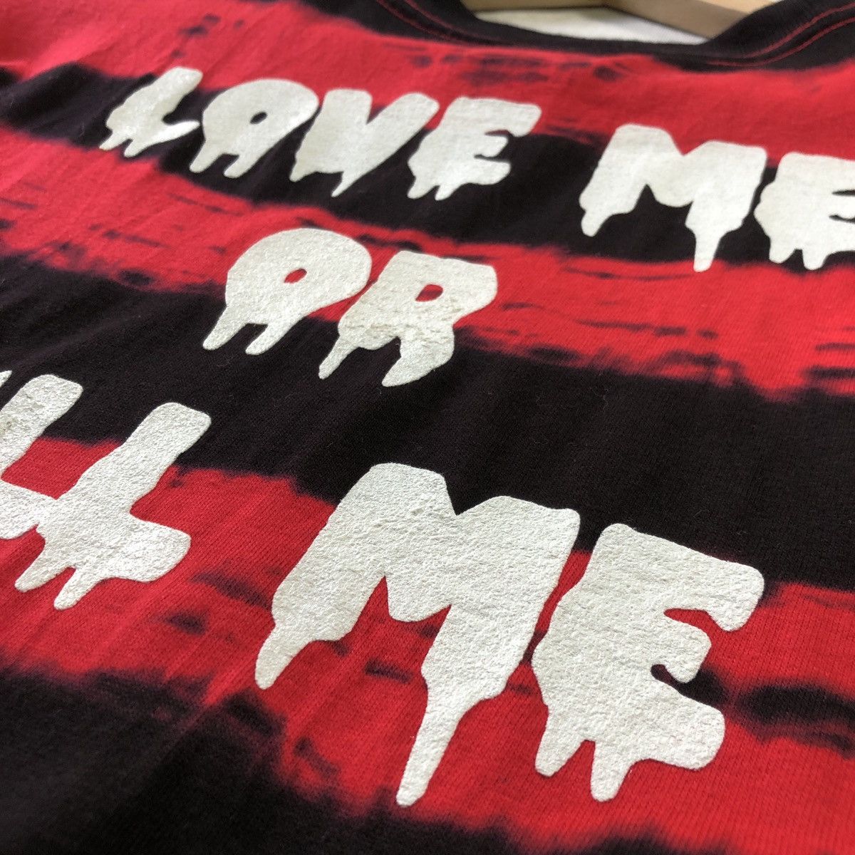 Japanese Brand Smiley Joker Face Tie Dye Stripes Mob Squad Shirt Size US M / EU 48-50 / 2 - 7 Thumbnail