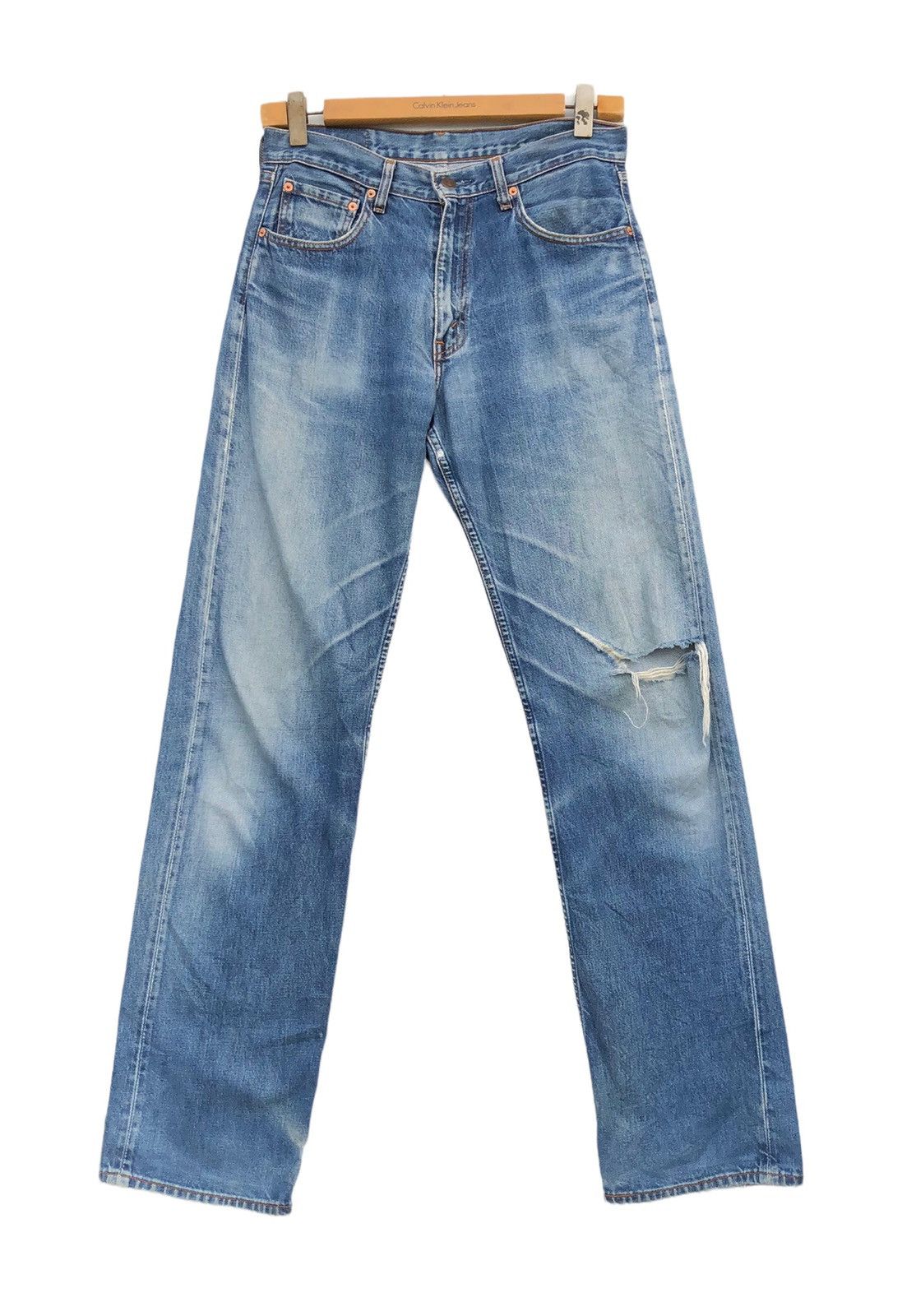 ☄️Vintage Levi's 512 Kurt Cobain Distressed Jeans 🔥