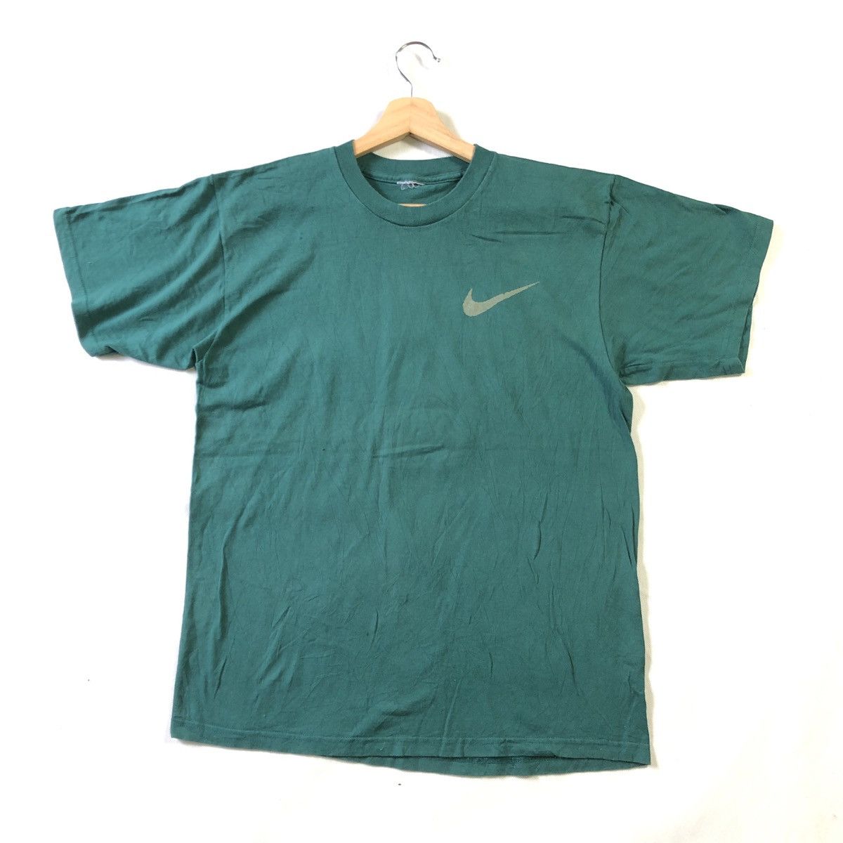Vintage Vintage 90s Nike Air Center Swoosh Tee Size US M / EU 48-50 / 2 - 2 Thumbnail