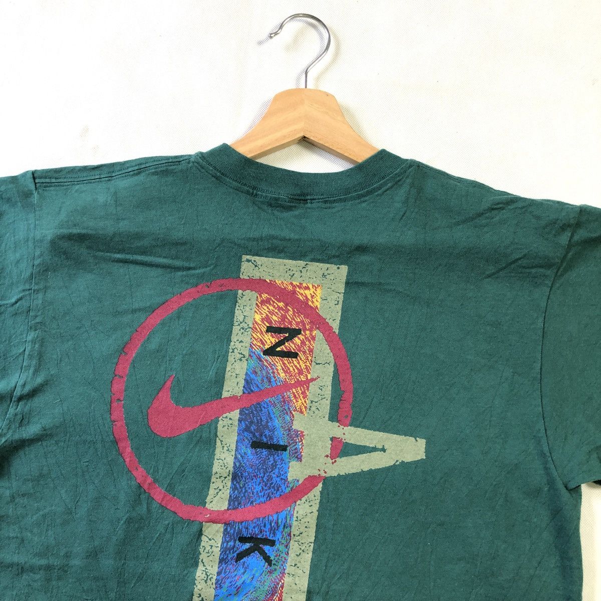 Vintage Vintage 90s Nike Air Center Swoosh Tee Size US M / EU 48-50 / 2 - 3 Thumbnail