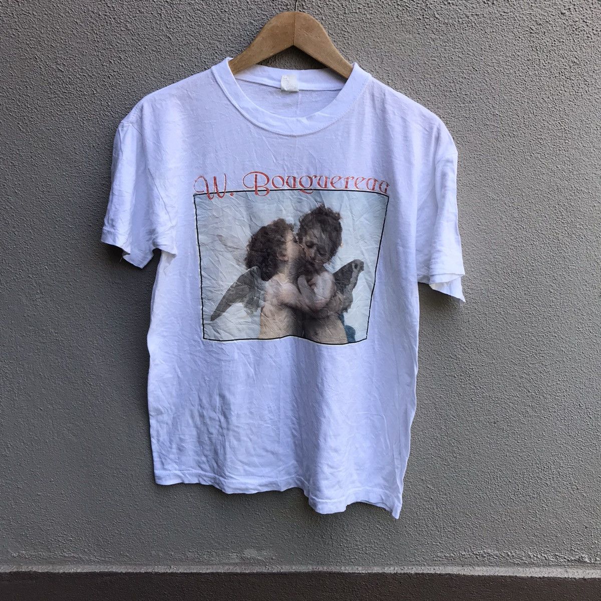 Vintage Baby kiss ANGEL art tee Size US M / EU 48-50 / 2 - 1 Thumbnail