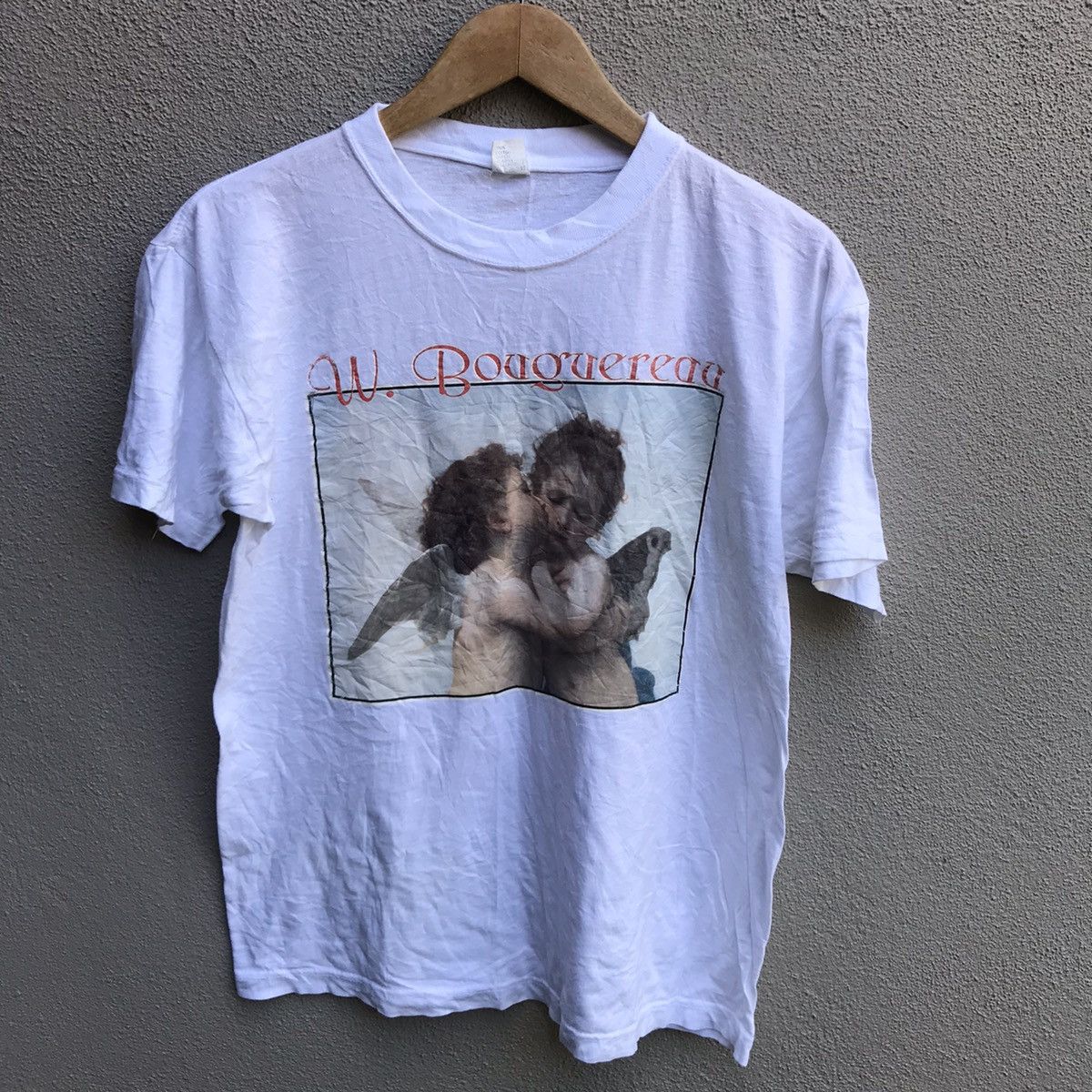 Vintage Baby kiss ANGEL art tee Size US M / EU 48-50 / 2 - 2 Thumbnail