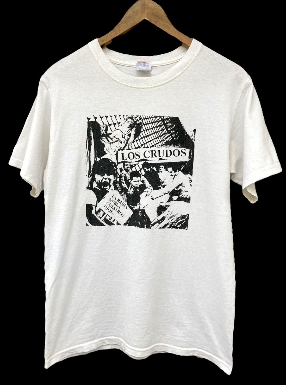 Band Tees × Vintage Vintage Los Crudos Band Tees Size US S / EU 44-46 / 1 - 1 Thumbnail