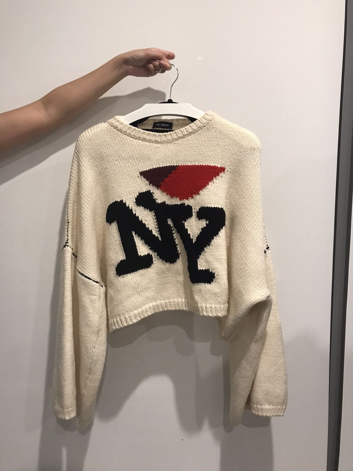 Raf Simons I Love NY Sweater | Grailed