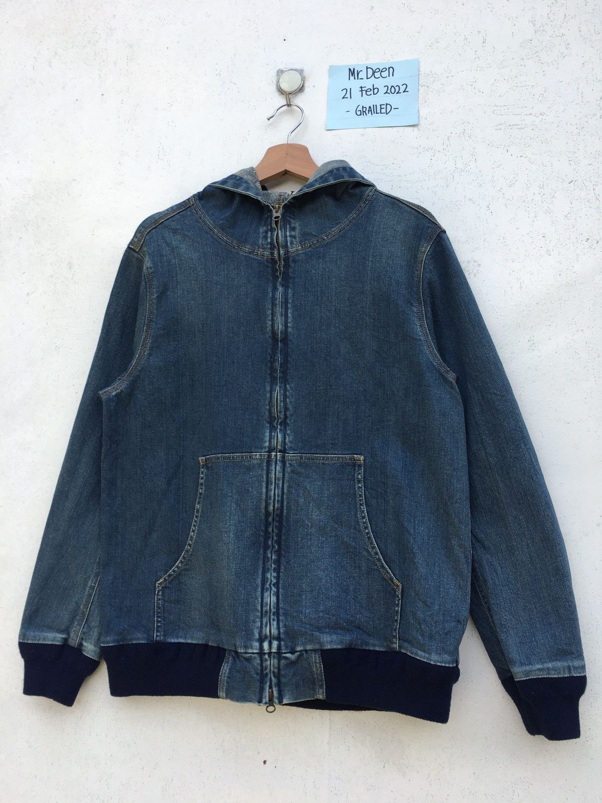 Vintage Kriff Mayer Heartfull Clothes & Dream Denim Hoodie