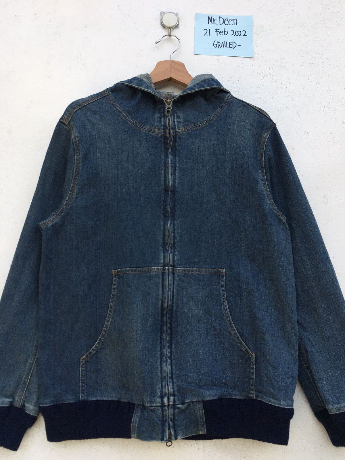 Vintage Kriff Mayer Heartfull Clothes & Dream Denim Hoodie
