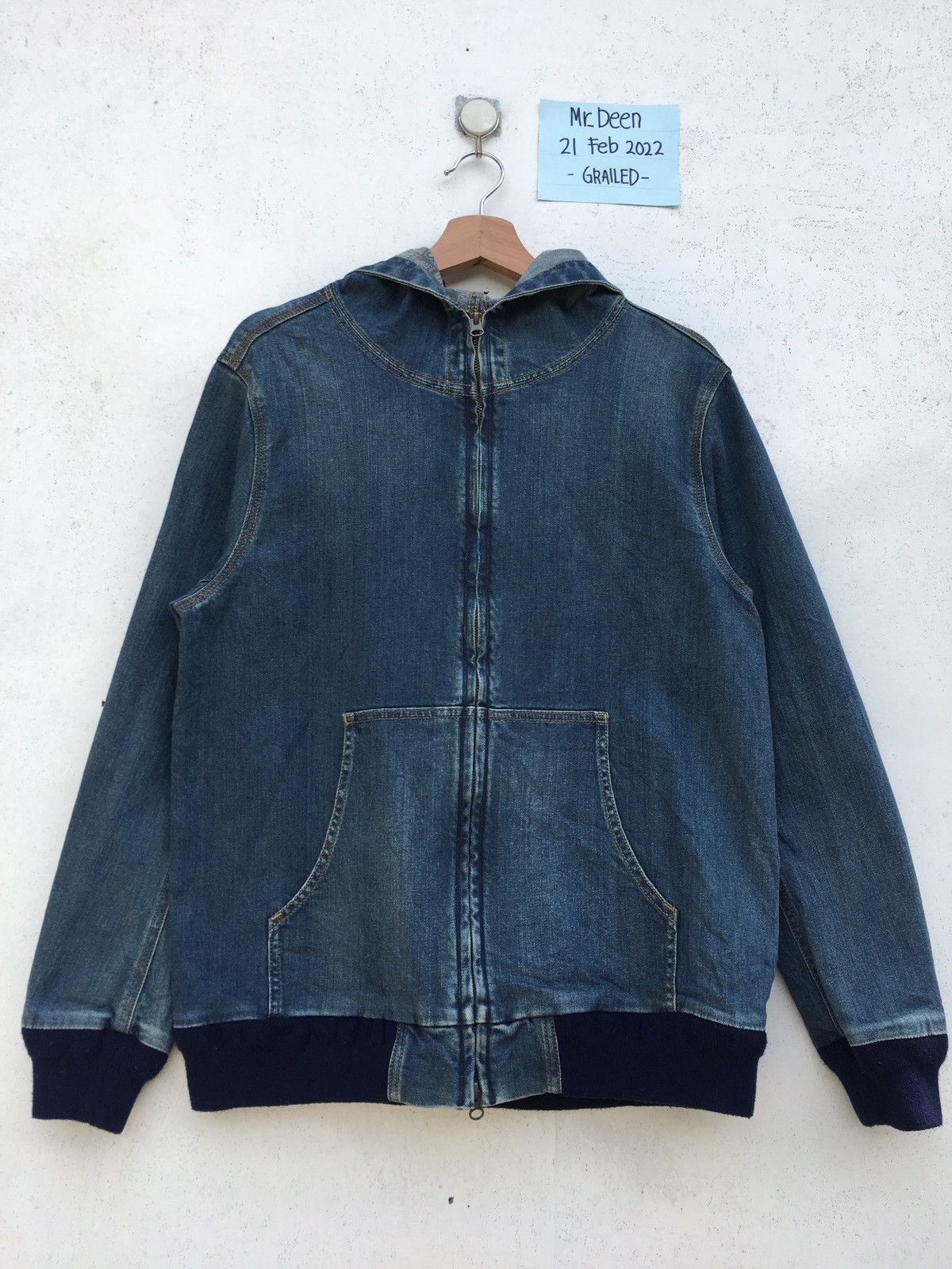 Vintage Kriff Mayer Heartfull Clothes & Dream Denim Hoodie