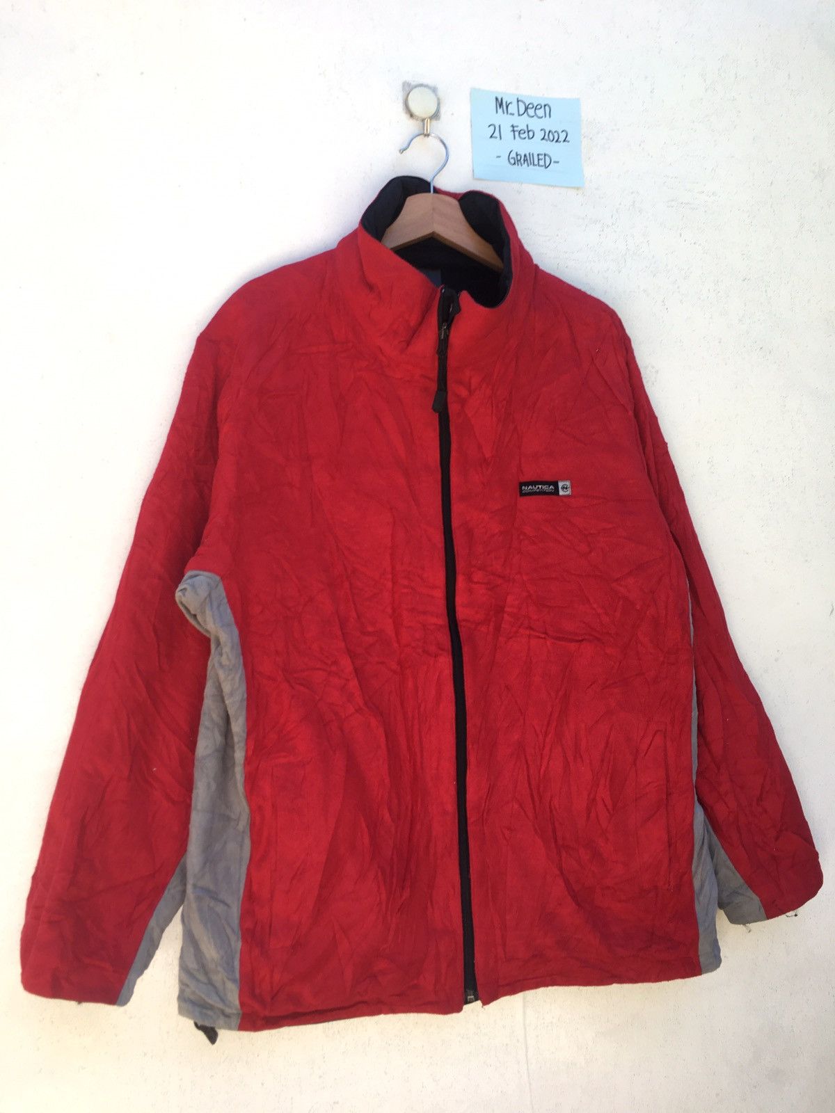 Nautica Rare Nautica Double Layer Reversible Jacket/Windbreaker Size US L / EU 52-54 / 3 - 17 Thumbnail