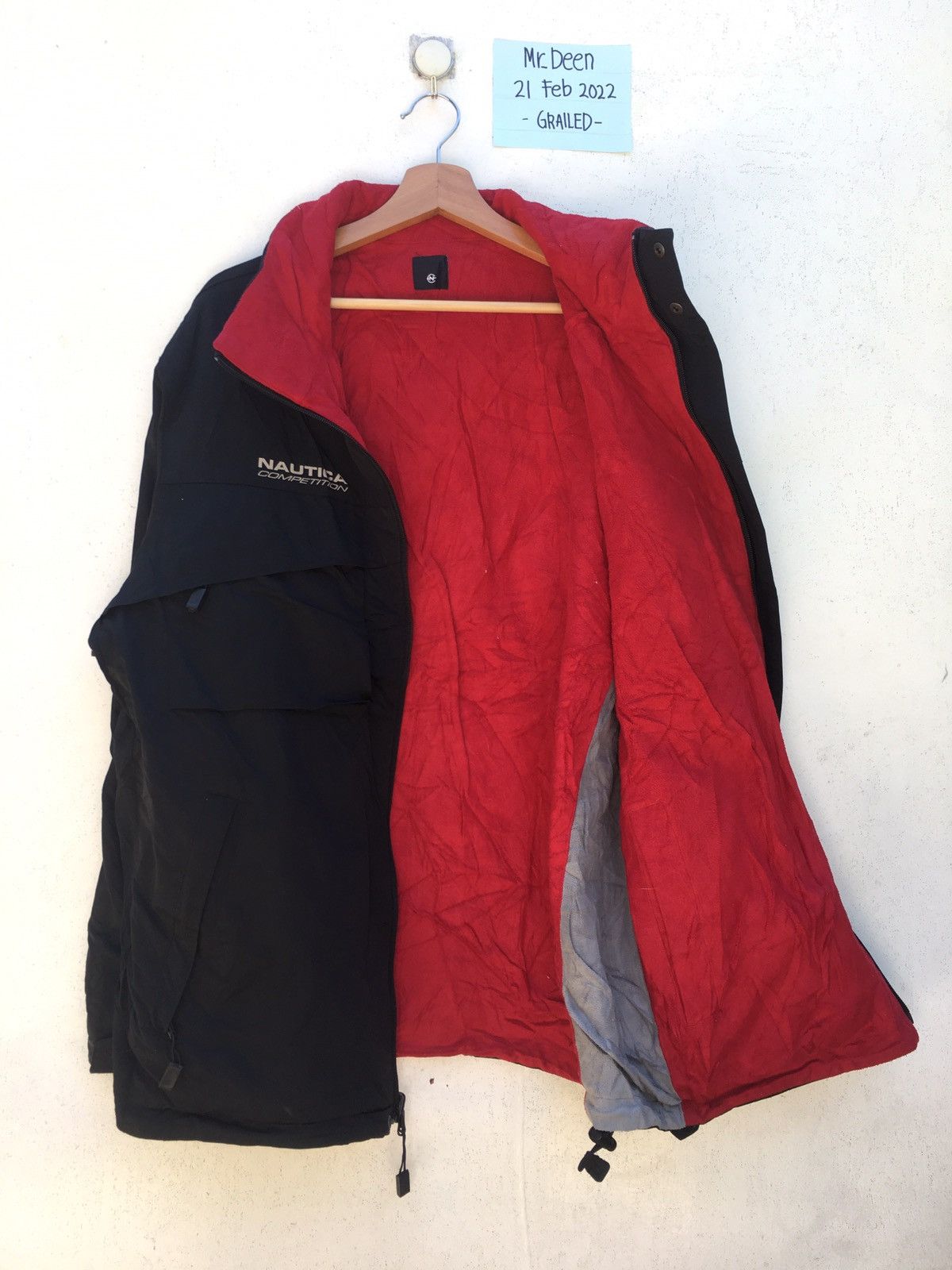 Nautica Rare Nautica Double Layer Reversible Jacket/Windbreaker Size US L / EU 52-54 / 3 - 10 Thumbnail
