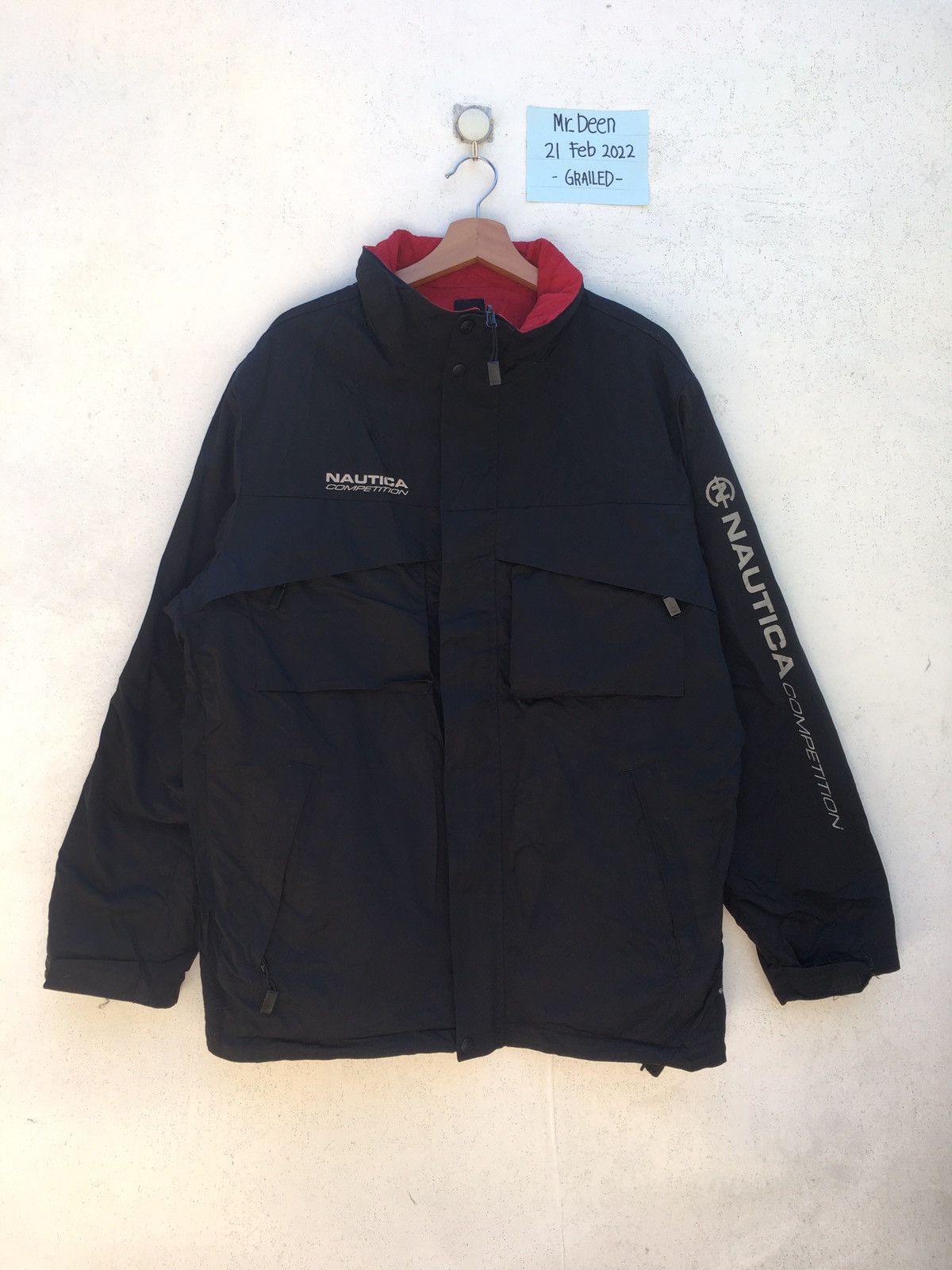 Nautica Rare Nautica Double Layer Reversible Jacket/Windbreaker Size US L / EU 52-54 / 3 - 1 Thumbnail