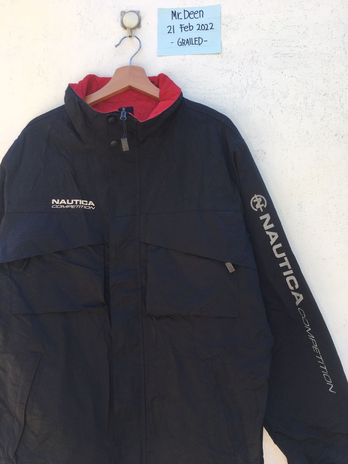Nautica Rare Nautica Double Layer Reversible Jacket/Windbreaker Size US L / EU 52-54 / 3 - 5 Thumbnail