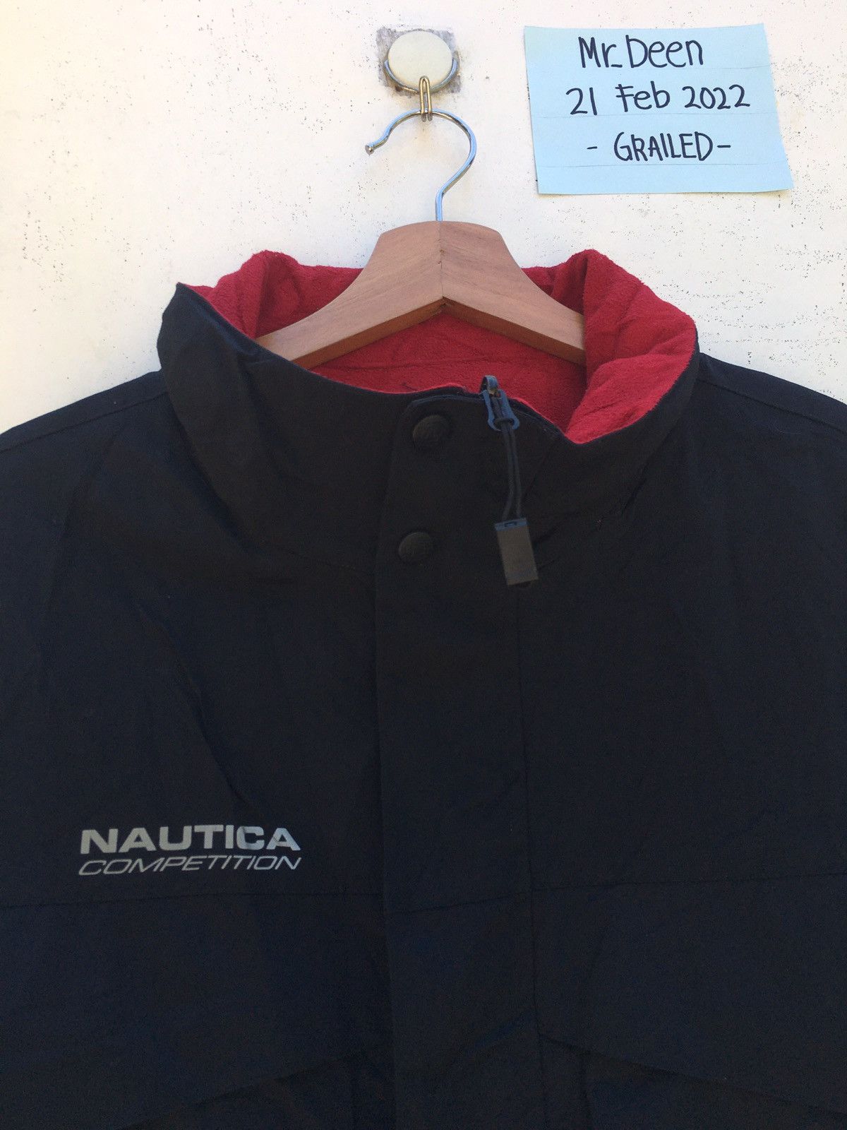 Nautica Rare Nautica Double Layer Reversible Jacket/Windbreaker Size US L / EU 52-54 / 3 - 8 Thumbnail