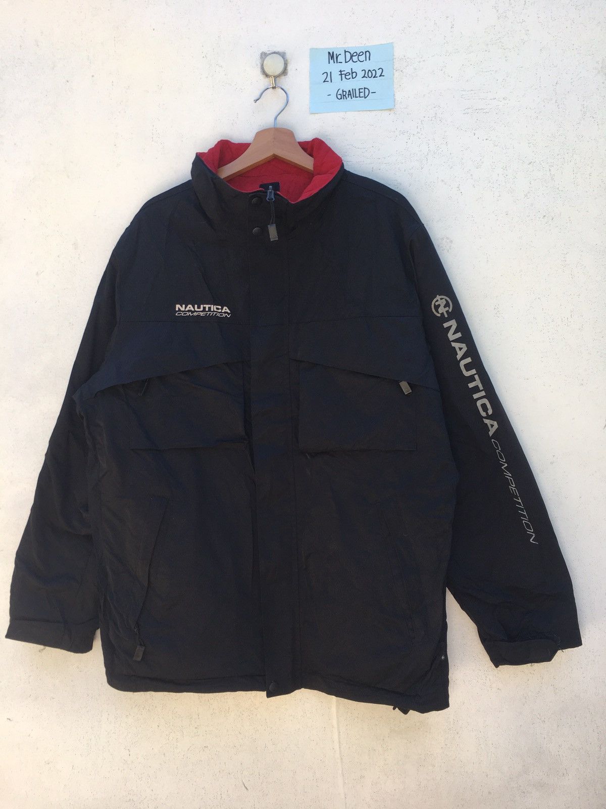 Nautica Rare Nautica Double Layer Reversible Jacket/Windbreaker Size US L / EU 52-54 / 3 - 3 Thumbnail