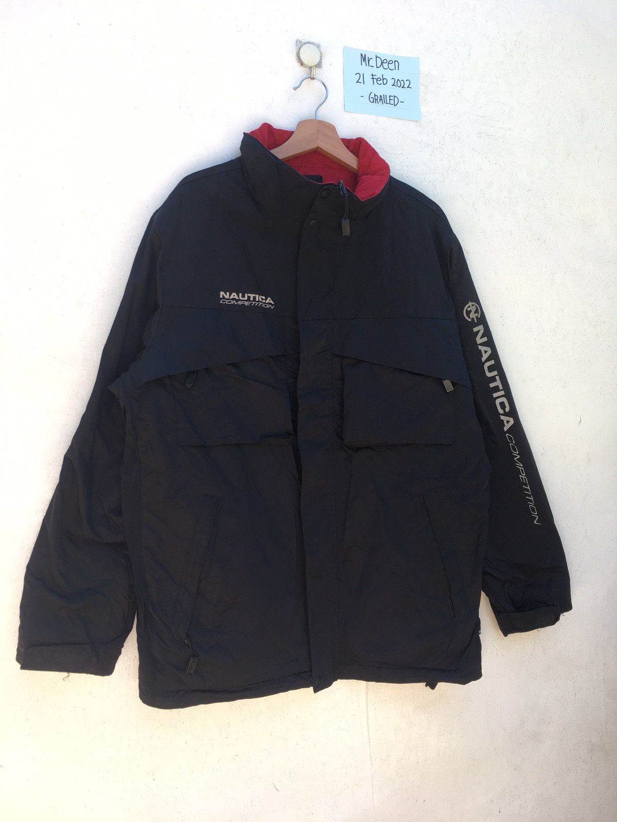 Nautica Rare Nautica Double Layer Reversible Jacket/Windbreaker Size US L / EU 52-54 / 3 - 2 Thumbnail