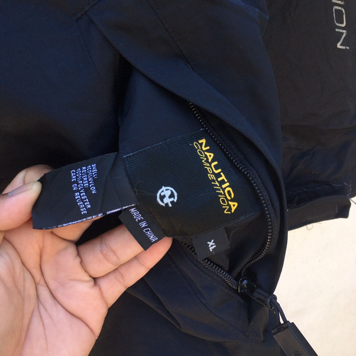 Nautica Rare Nautica Double Layer Reversible Jacket/Windbreaker Size US L / EU 52-54 / 3 - 13 Thumbnail