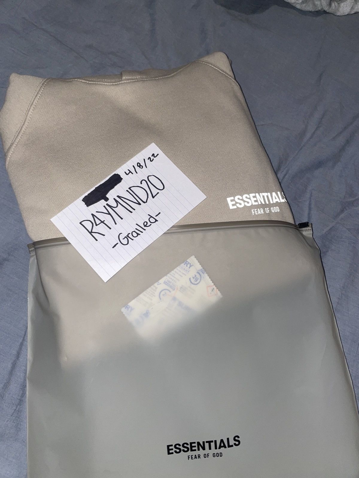 Fear of God Fear Of God Essentials Hoodie Tan Size US M / EU 48-50 / 2 - 6 Thumbnail