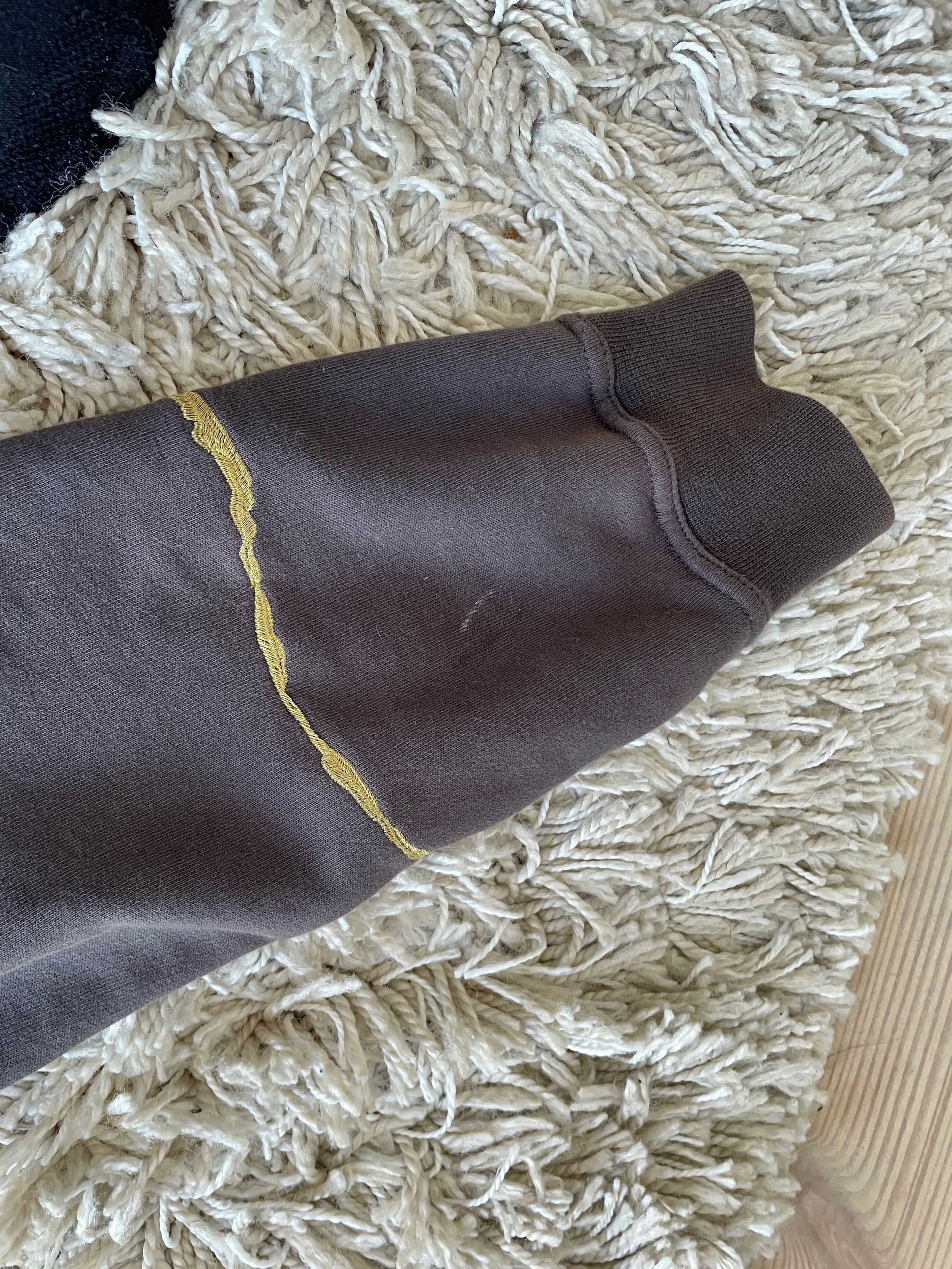 Haider Ackermann Gold Embroidery Sweater Size US XXS / EU 40 - 6 Thumbnail