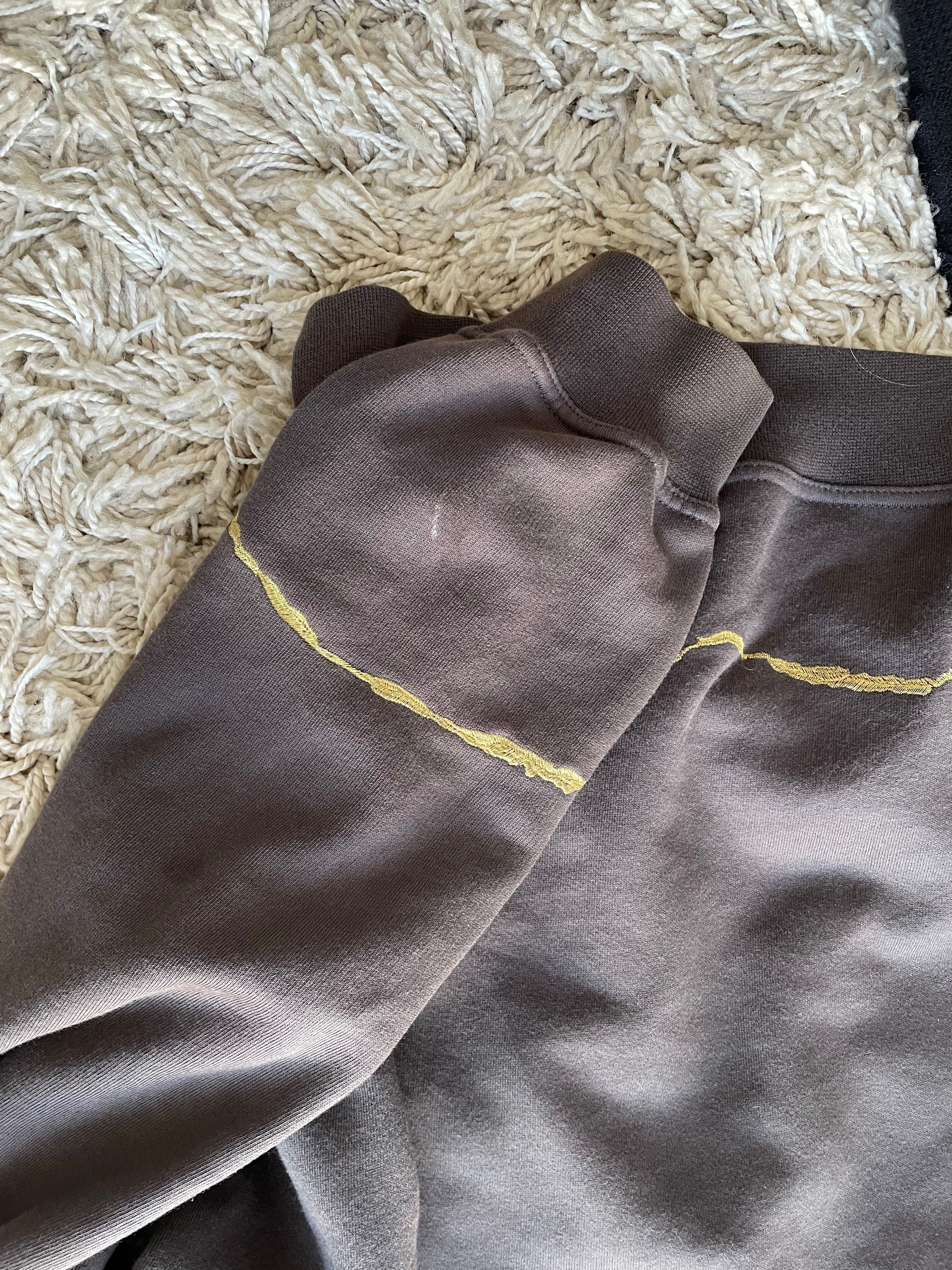 Haider Ackermann Gold Embroidery Sweater Size US XXS / EU 40 - 5 Thumbnail