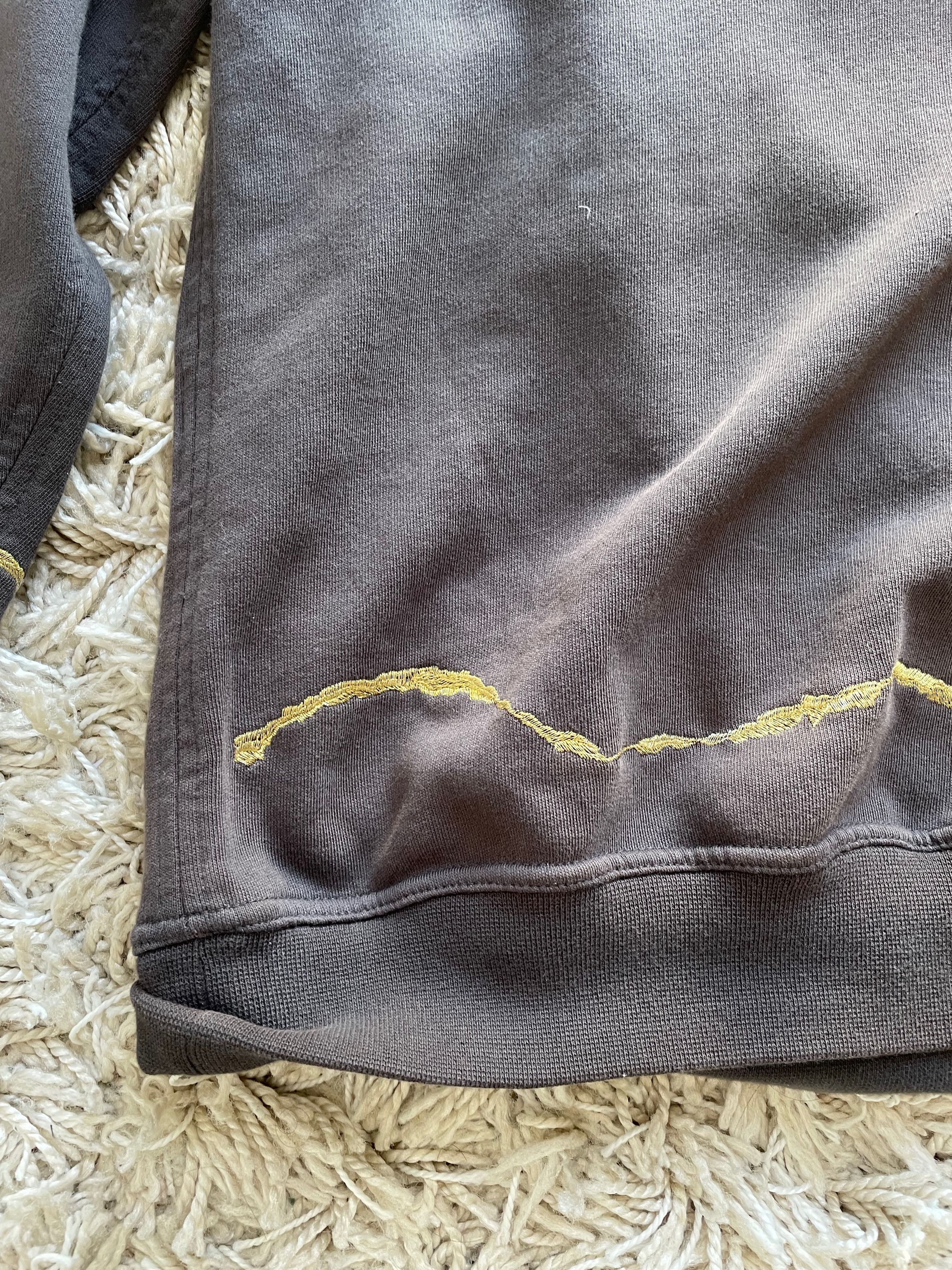 Haider Ackermann Gold Embroidery Sweater Size US XXS / EU 40 - 2 Thumbnail