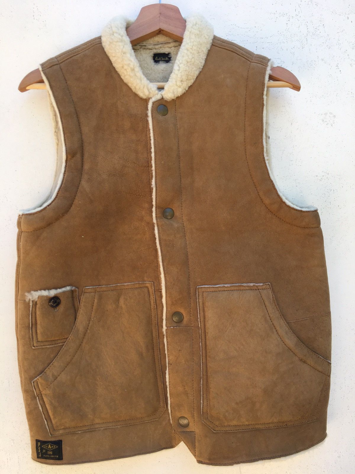Paul Smith Rare Vintage 90s Paul Smith Leather Vest Size US M / EU 48-50 / 2 - 4 Thumbnail