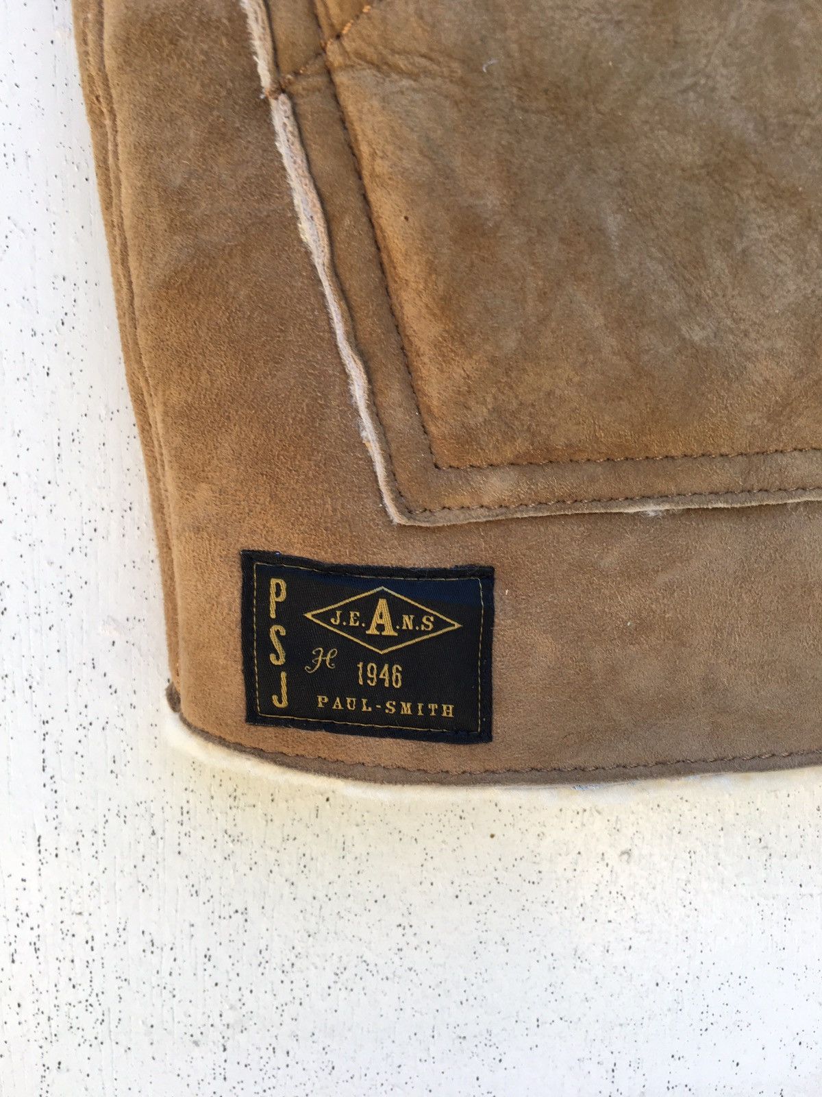 Paul Smith Rare Vintage 90s Paul Smith Leather Vest Size US M / EU 48-50 / 2 - 5 Thumbnail