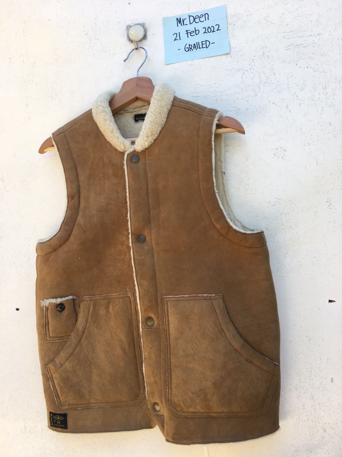 Paul Smith Rare Vintage 90s Paul Smith Leather Vest Size US M / EU 48-50 / 2 - 3 Thumbnail