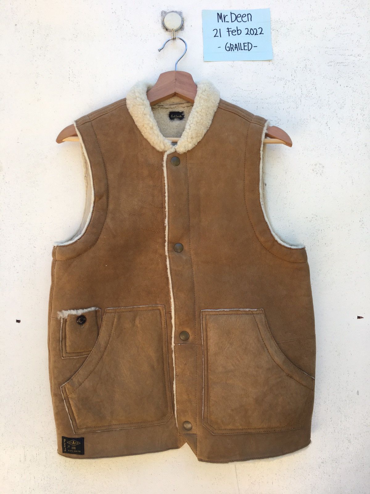 Paul Smith Rare Vintage 90s Paul Smith Leather Vest Size US M / EU 48-50 / 2 - 1 Thumbnail