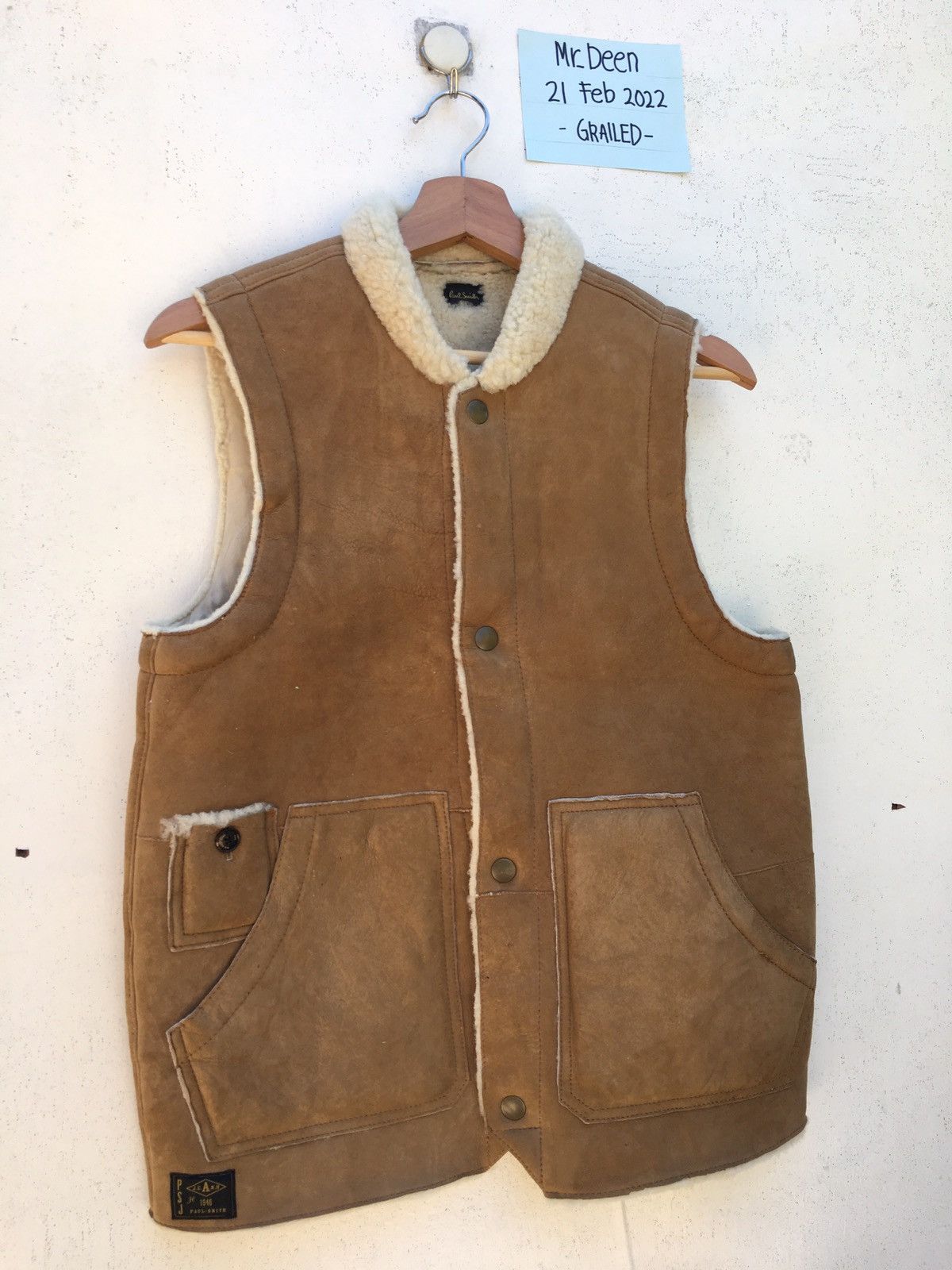 Paul Smith Rare Vintage 90s Paul Smith Leather Vest Size US M / EU 48-50 / 2 - 2 Thumbnail