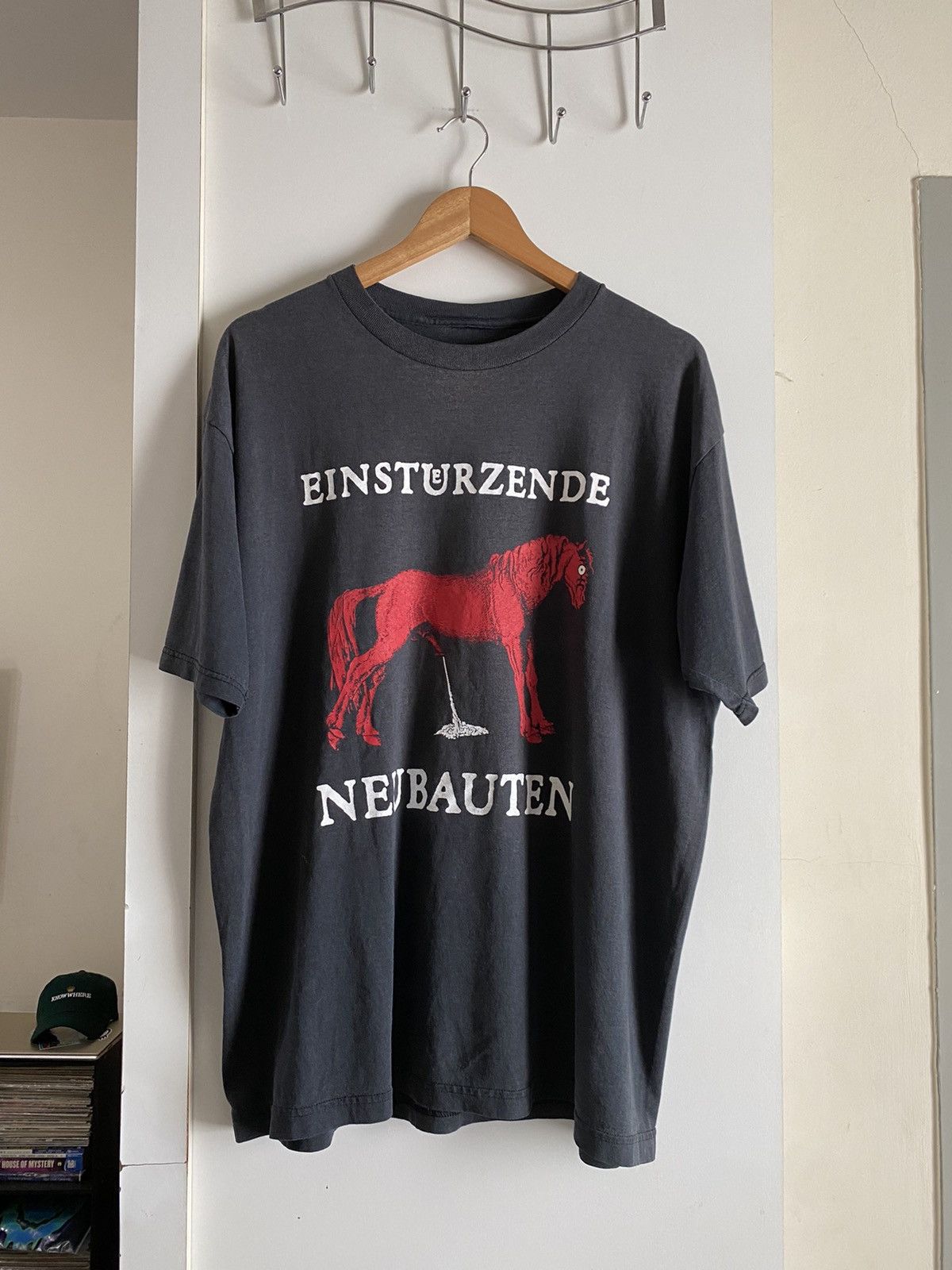Band Tees × Vintage Vtg 90s Einsturzende Neubauten Horse T shirt 