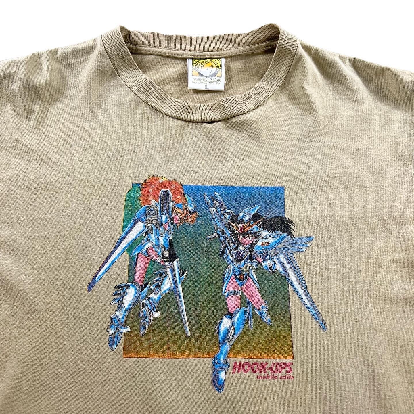 Vintage 90's Vintage Hook-Ups Skate Mobile Suits Anime T-Shirt