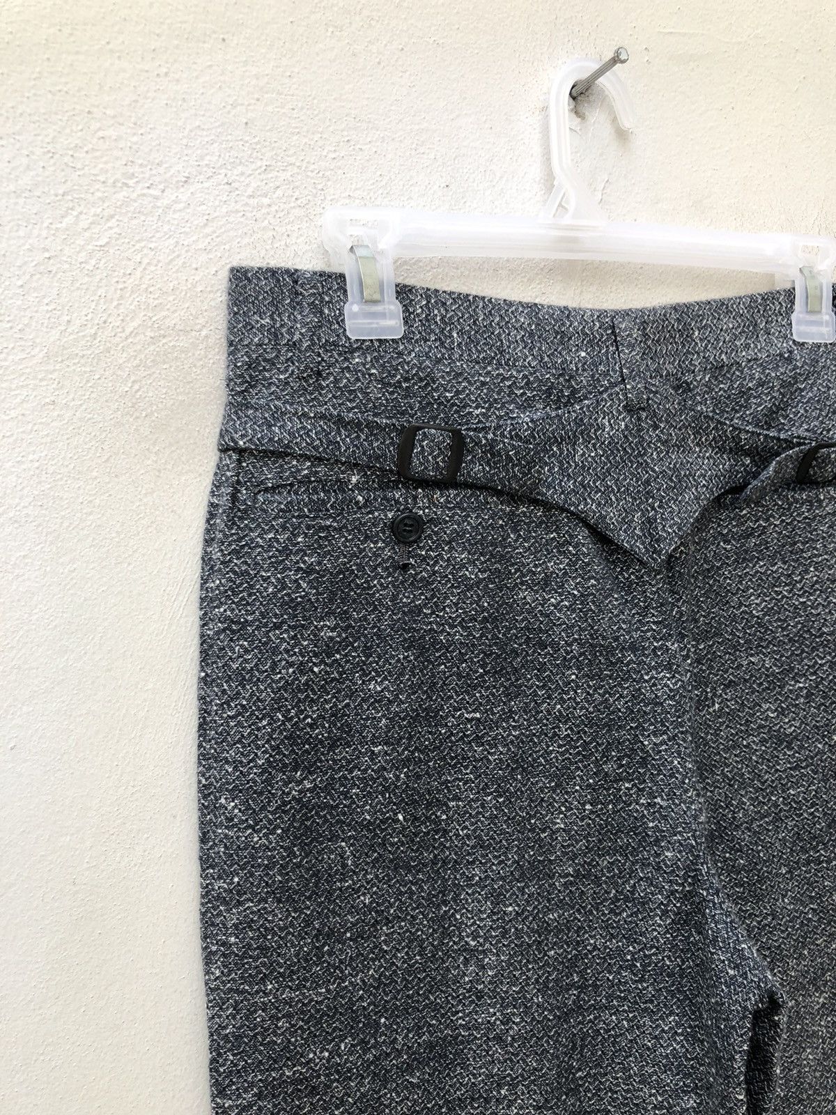 Vintage Vintage 90s Monsieur BILVIE Japan Salt & Pepper Trouser Pant Size US 30 / EU 46 - 16 Thumbnail