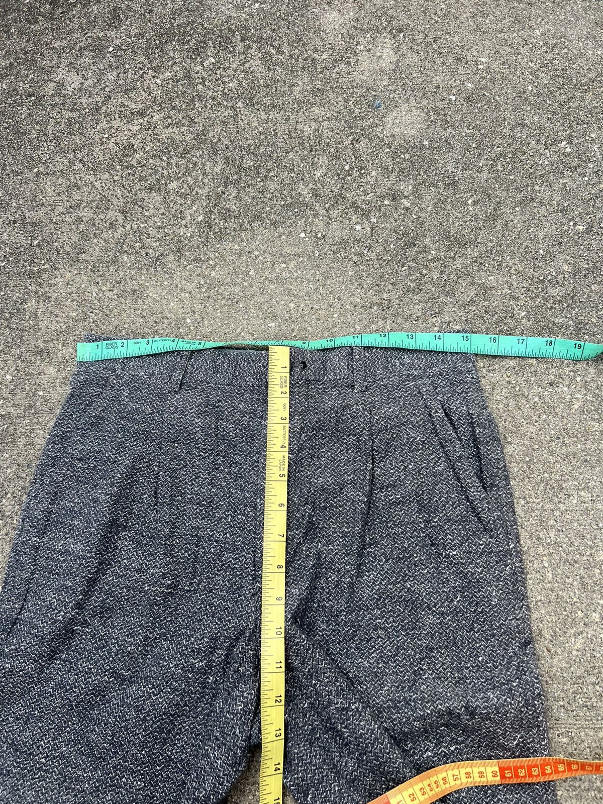 Vintage Vintage 90s Monsieur BILVIE Japan Salt & Pepper Trouser Pant Size US 30 / EU 46 - 3 Thumbnail