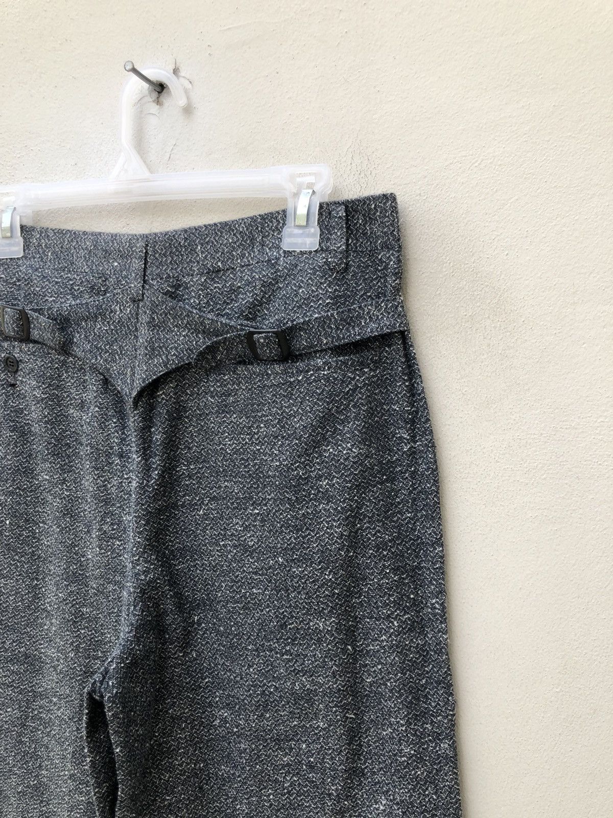 Vintage Vintage 90s Monsieur BILVIE Japan Salt & Pepper Trouser Pant Size US 30 / EU 46 - 19 Thumbnail