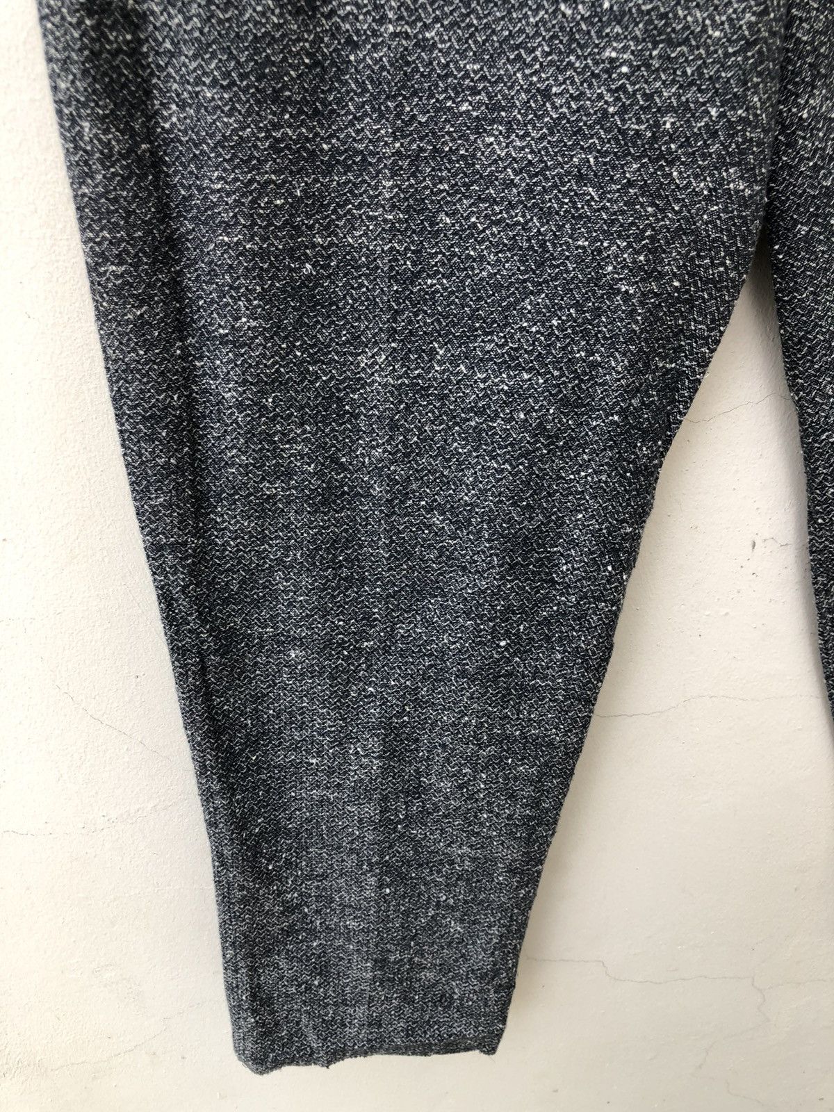 Vintage Vintage 90s Monsieur BILVIE Japan Salt & Pepper Trouser Pant Size US 30 / EU 46 - 10 Thumbnail