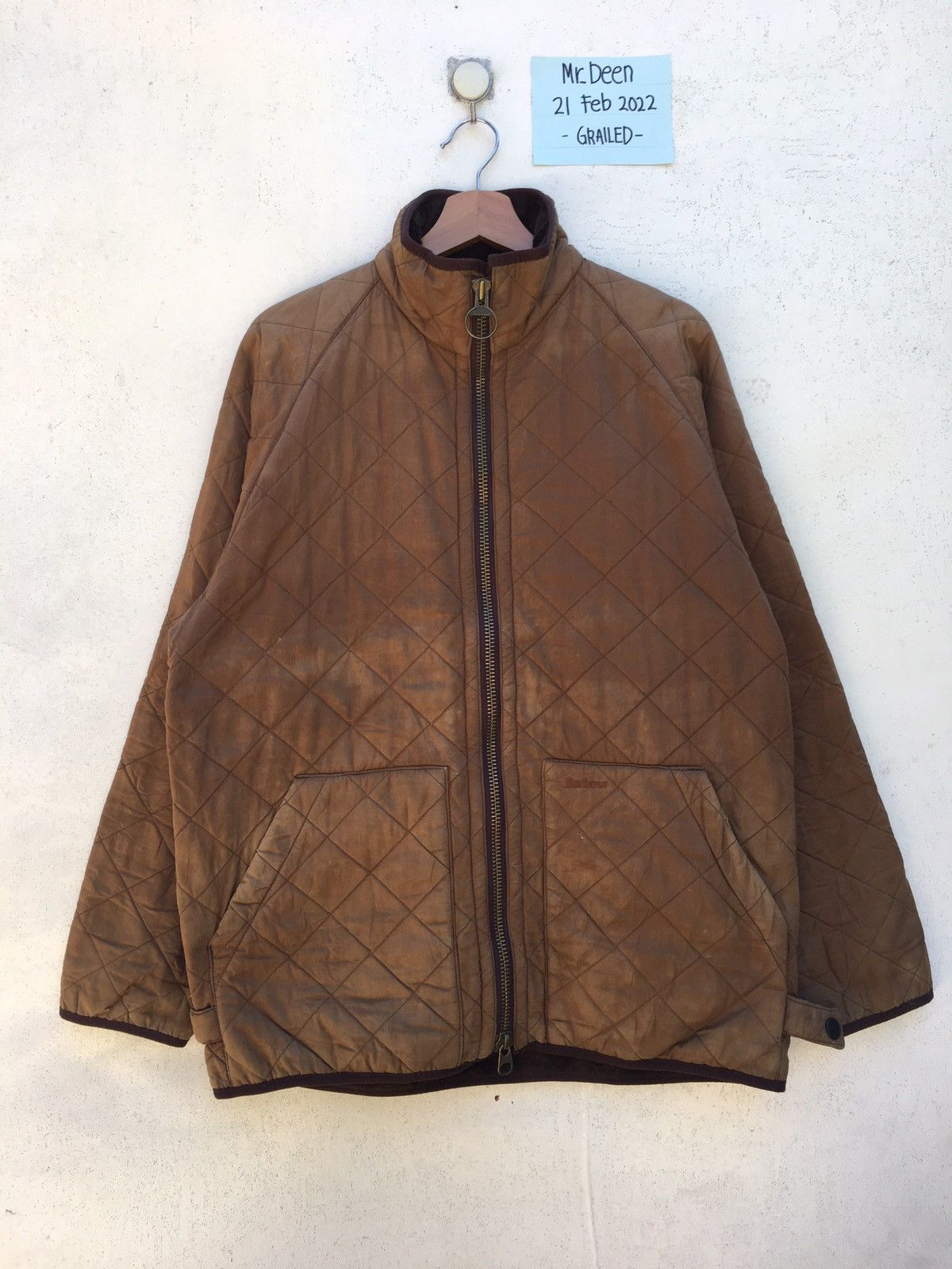 Barbour Vintage Barbour Quilted Jacket Size US XL / EU 56 / 4 - 1 Thumbnail