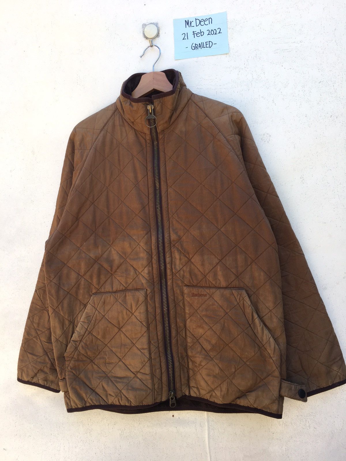 Barbour Vintage Barbour Quilted Jacket Size US XL / EU 56 / 4 - 3 Thumbnail