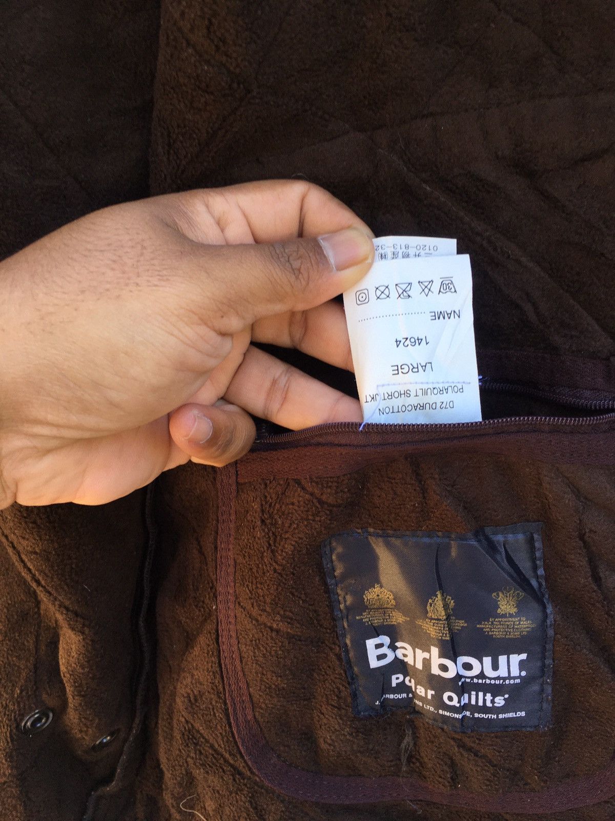 Barbour Vintage Barbour Quilted Jacket Size US XL / EU 56 / 4 - 12 Thumbnail