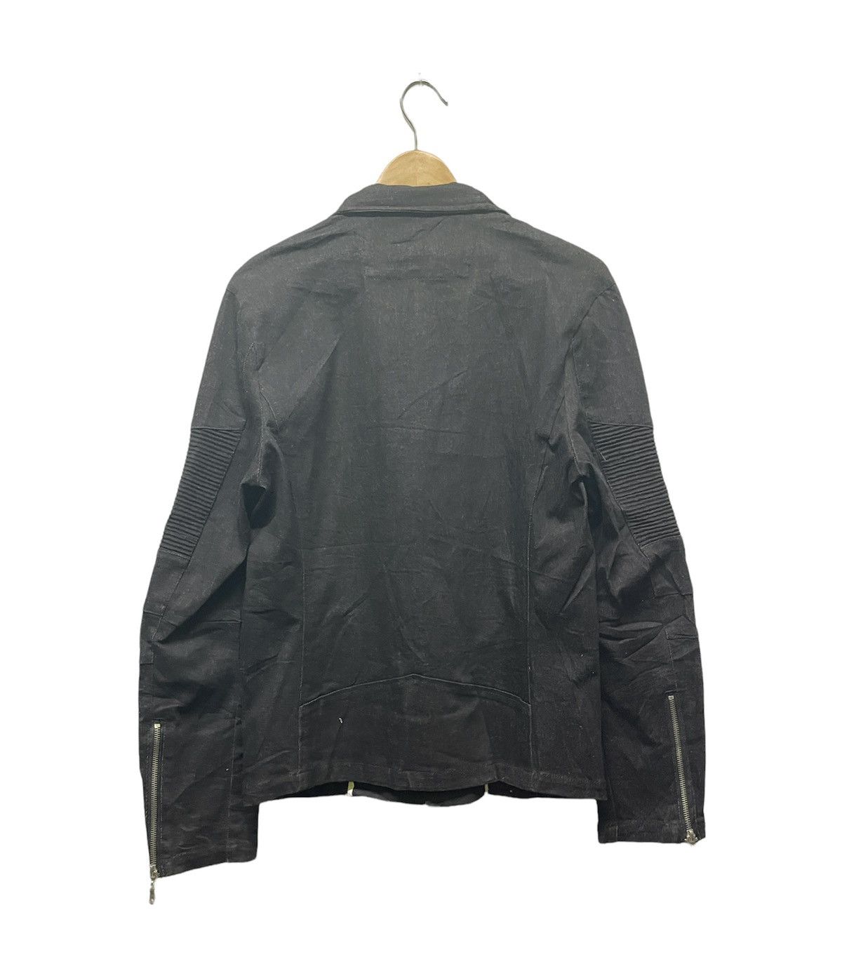 Japanese Brand VINTAGE SEMANTIC DESIGN BIKER JACKET Size US L / EU 52-54 / 3 - 2 Thumbnail