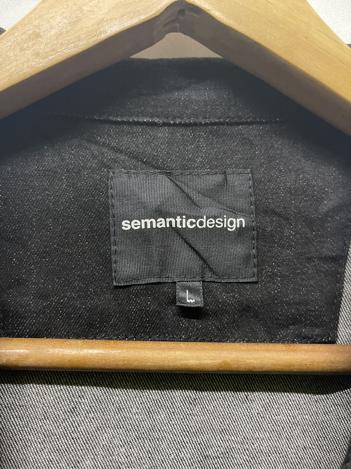 Japanese Brand VINTAGE SEMANTIC DESIGN BIKER JACKET Size US L / EU 52-54 / 3 - 5 Thumbnail