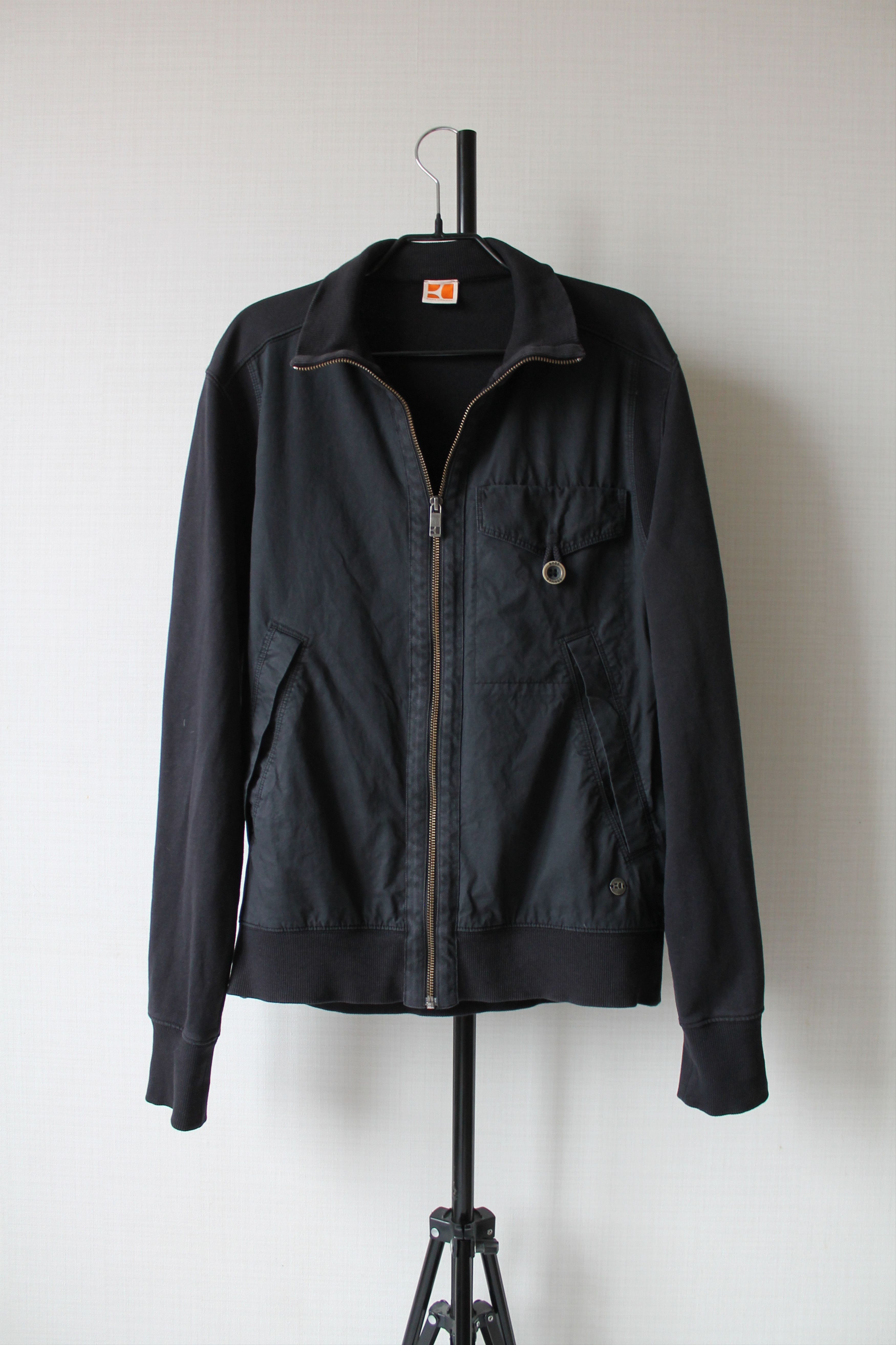 Hugo Boss HUGO BOSS Zidane Full Zip Up Sweatshirt light Jacket Black Size US S / EU 44-46 / 1 - 2 Thumbnail