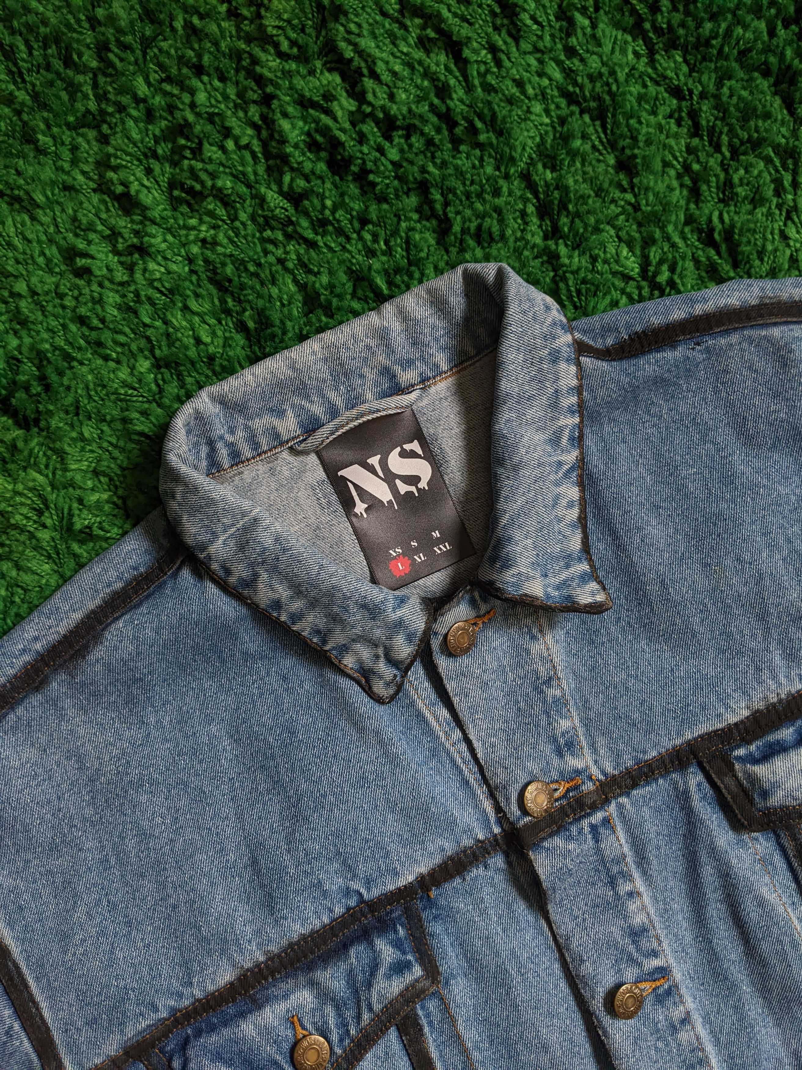 Handmade Japanese minimalism denim (available in all sizes) Size US S / EU 44-46 / 1 - 6 Thumbnail