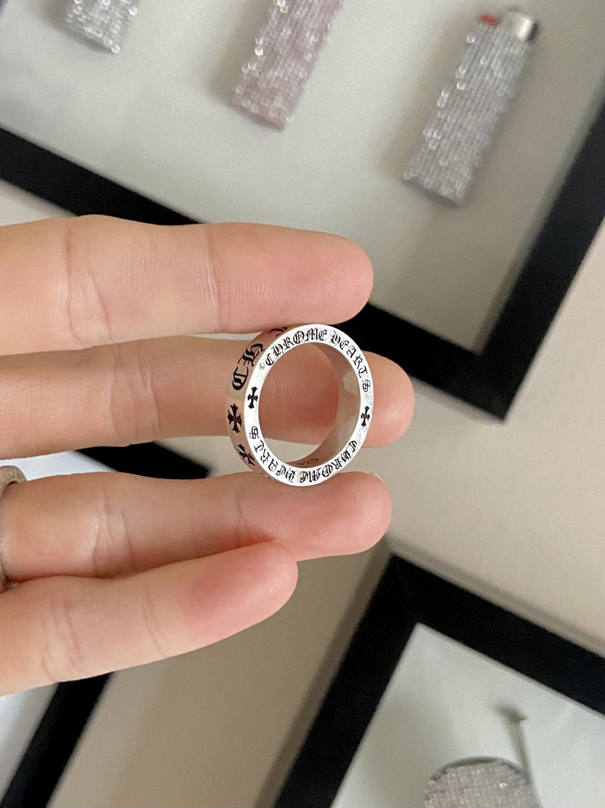 感謝の声続々！ Heart Chrome Hearts Chrome Forever Grailed | Ring アクセサリー