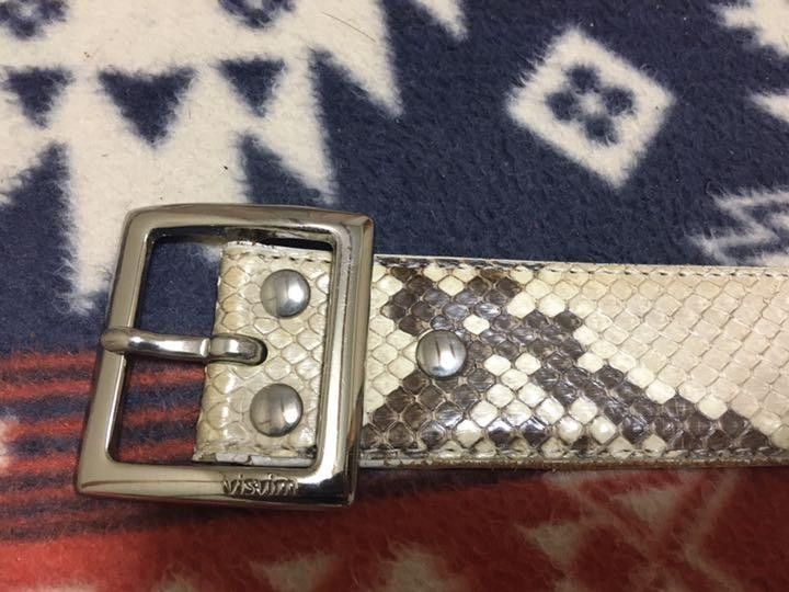 Visvim Visvim Diamond Python Belt | Grailed