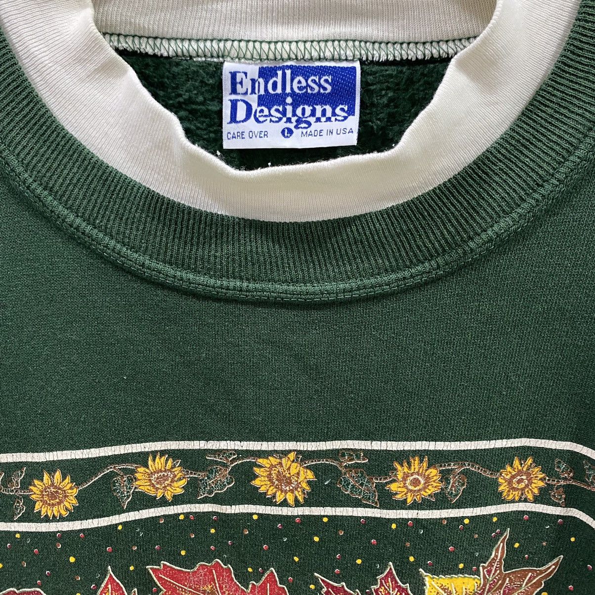 Vintage Vintage green sweatshirt leaf canada Size US L / EU 52-54 / 3 - 4 Thumbnail